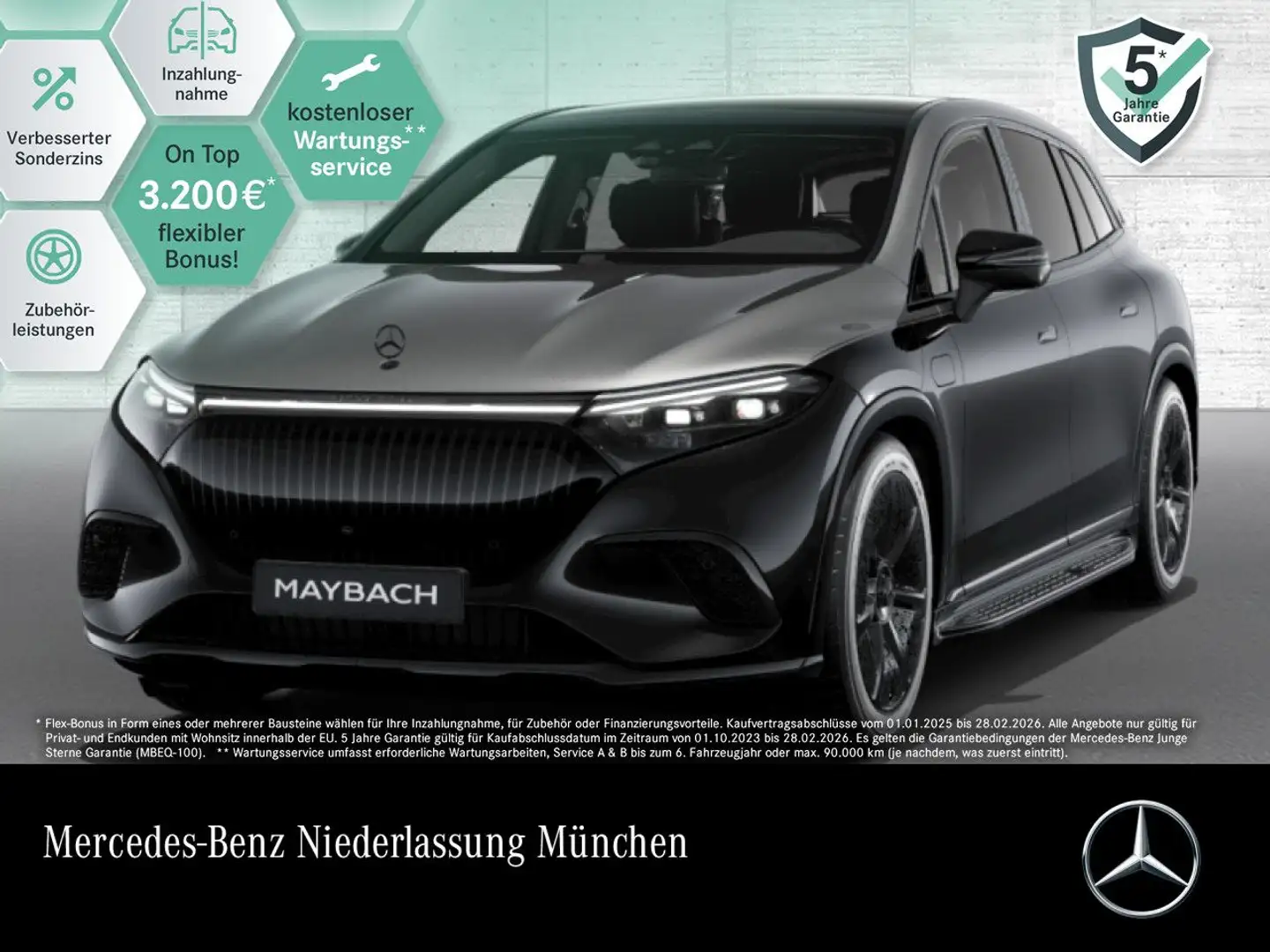 Autres EQS 680 SUV Maybach/NightSeries/FirstClass/2tone Noir - 1
