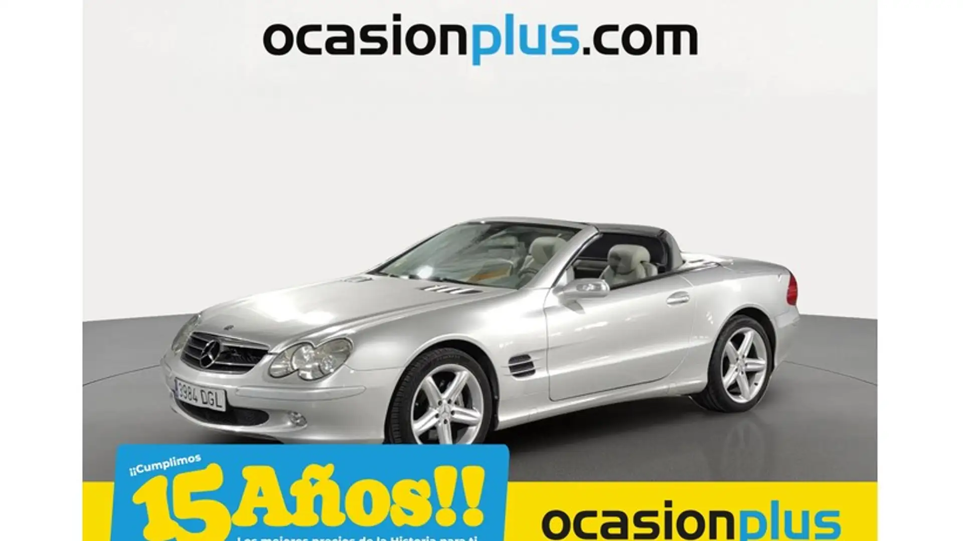 Mercedes-Benz SL 500 Aut. Plateado - 1