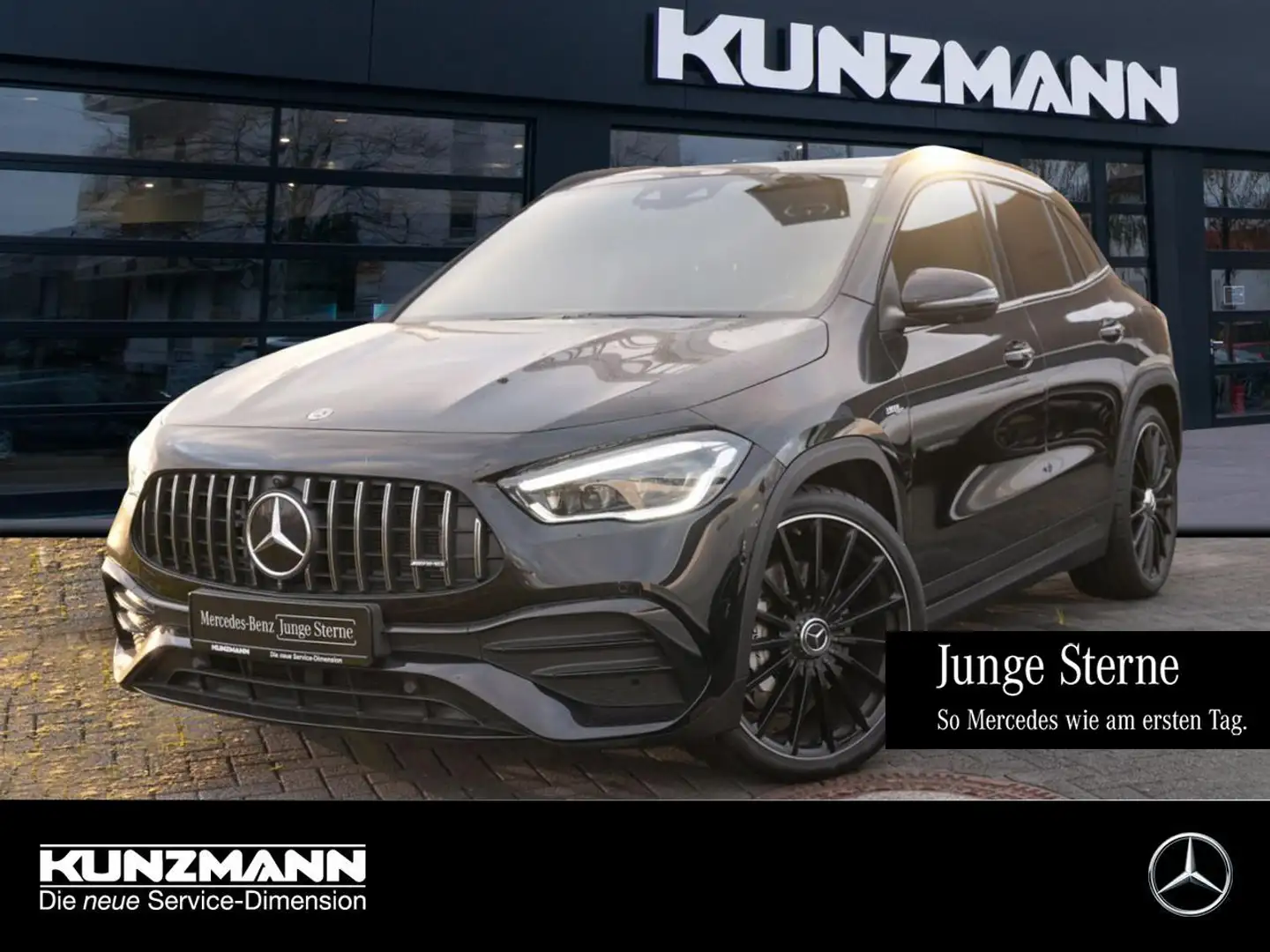 Mercedes-Benz A 35 AMG GL 4M Night Panorama Burmester Memory Schwarz - 1