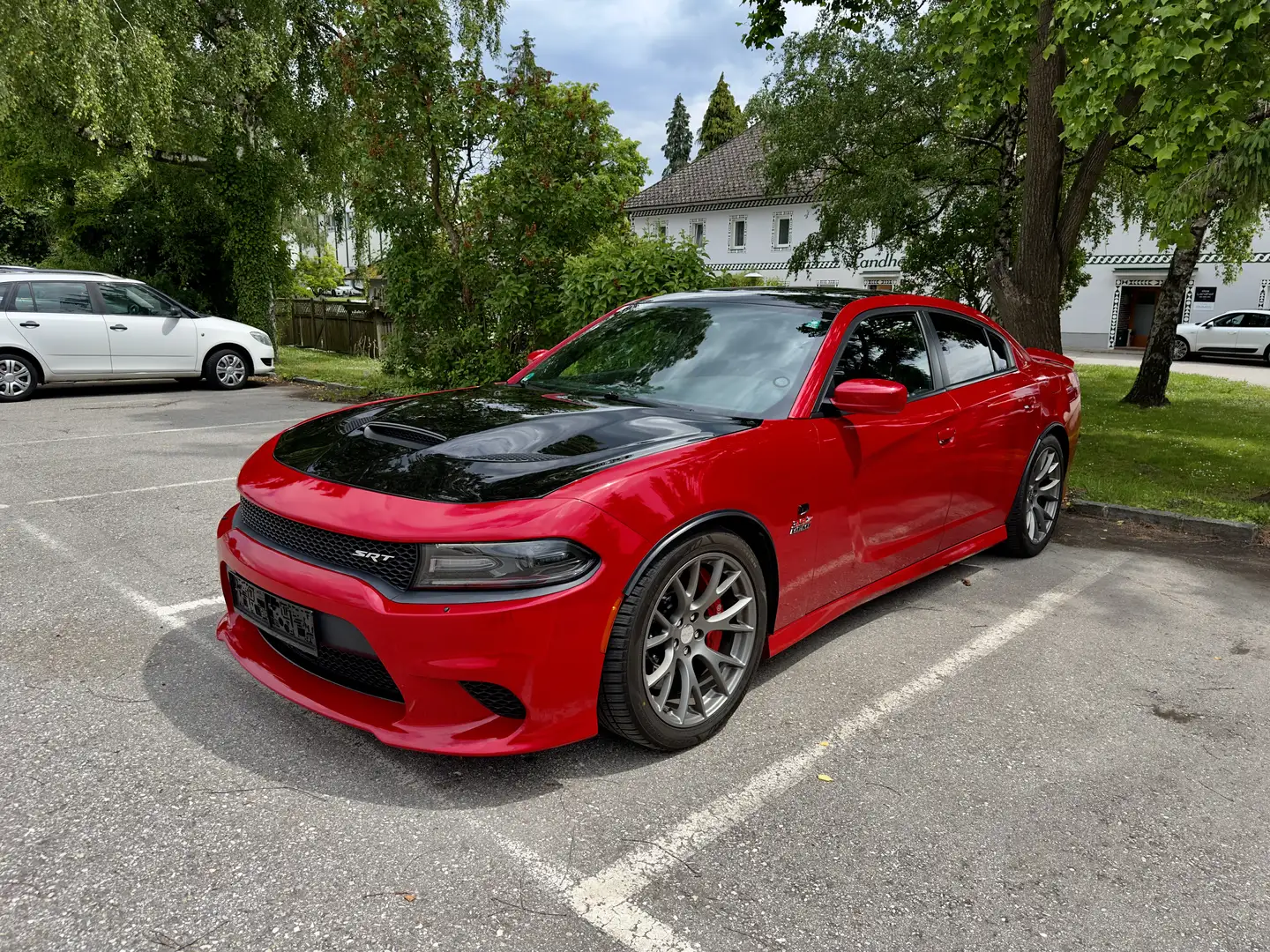 Dodge Charger SRT 392 6.4 Liter V8-Hemi Motor Rot - 1