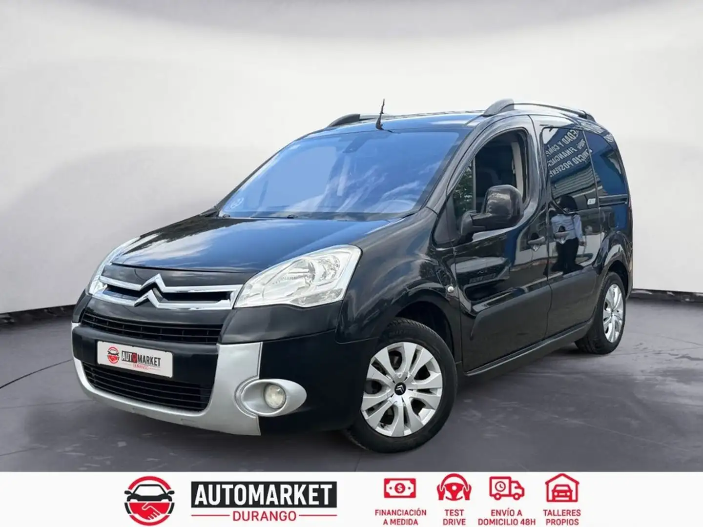 Citroen Berlingo Combi 1.6HDI XTR 110 Negro - 1