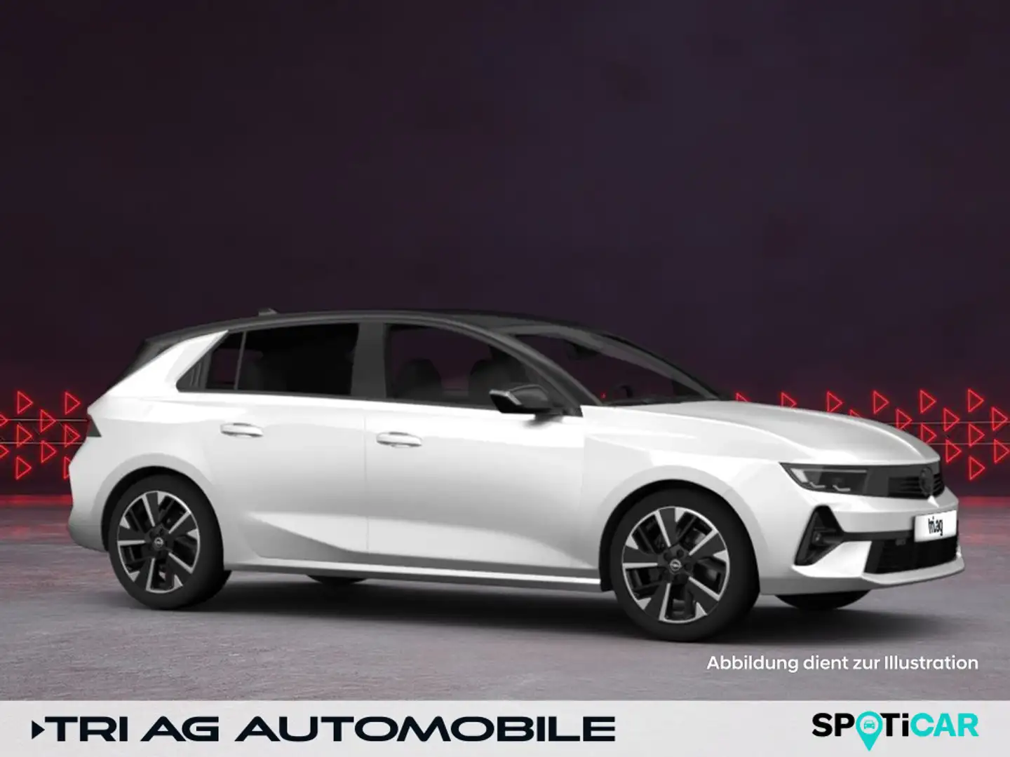 Opel Astra 5-Türer Edition 1.2 Turbo (96 kW/130 PS) M Bílá - 2