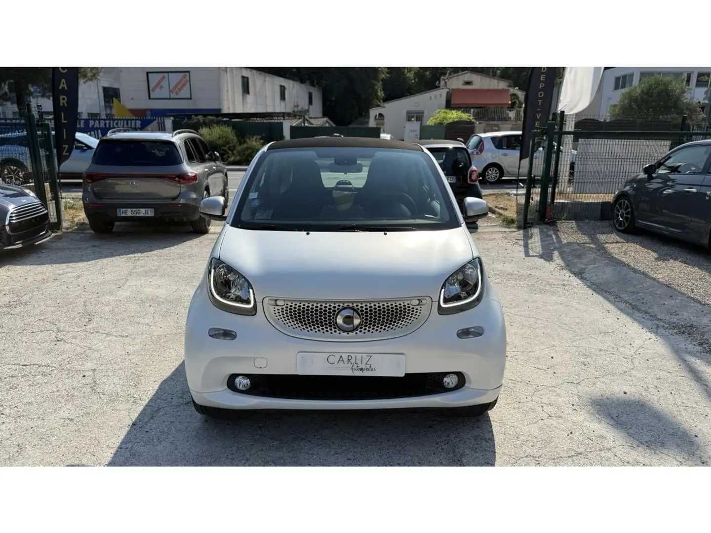 smart forTwo Smart ForTwo Coupe 71cv Passion Twinamic Blanc - 2