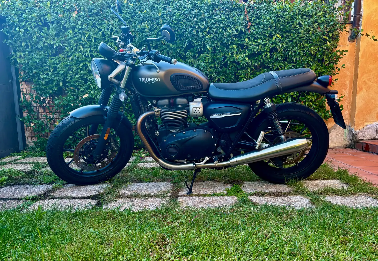 Triumph Street Twin 900 Gri - 1