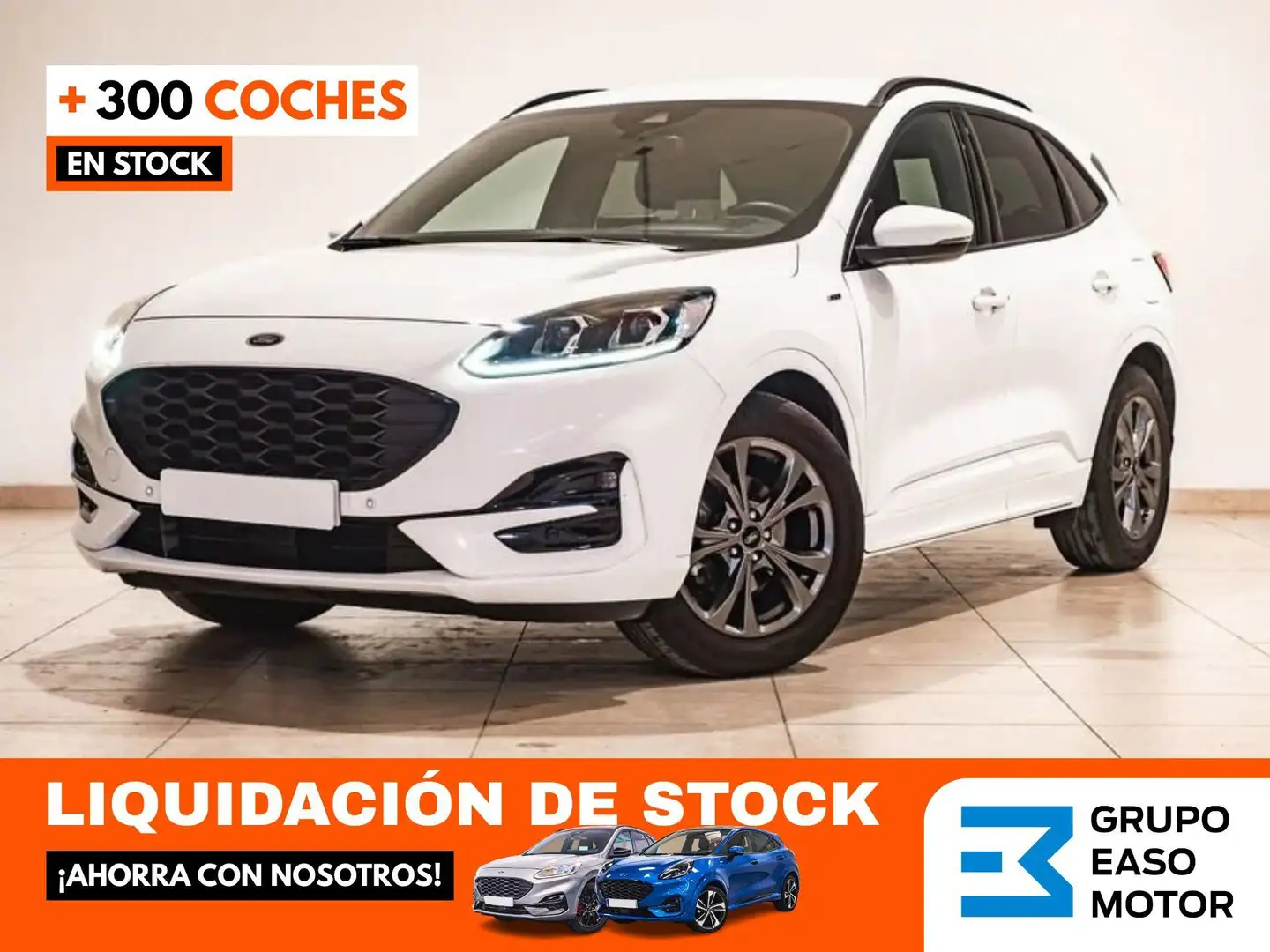 Ford Kuga 1.5 EcoBlue ST-Line FWD 120 Aut. Blanc - 1