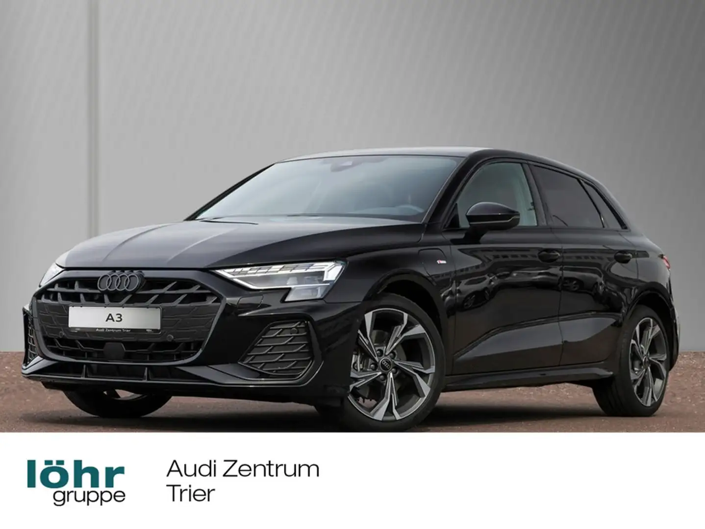 Audi A3 Sportback S line 40 TFSI e Schwarz - 1