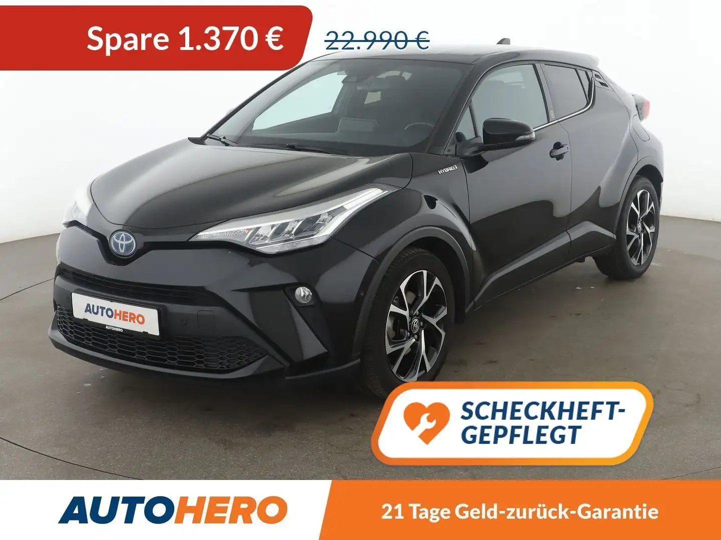 Toyota C-HR 2.0 Hybrid Team D Aut*LED*ACC*CAM*PDC*SHZ*KLIMA* Noir - 1