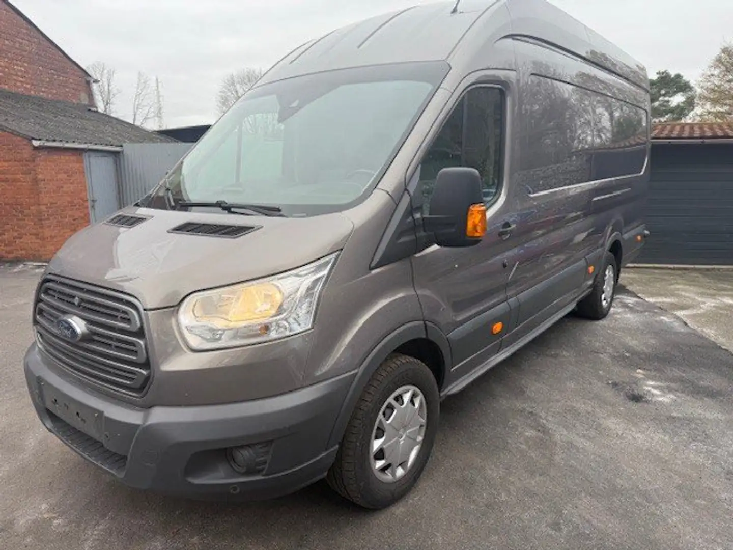 Ford Transit 350E L4H3 TDCi RWD Trend Grijs - 1