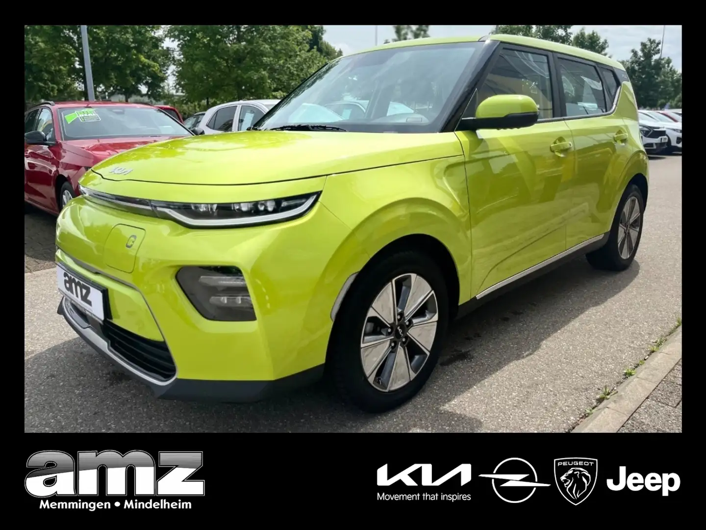 Kia Soul e- (39kWh) Edition 7 *ACC*Kamera*Carplay* Grün - 1