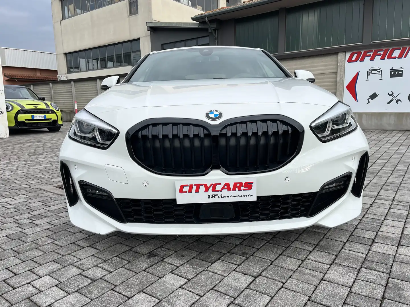 BMW 118 Msport auto Iva deduc. Solo 36000 Km !! Bianco - 2