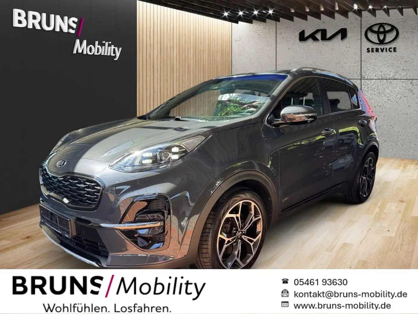 Kia Sportage 1.6T AWD DCT7 GTL TECH LED Gris - 1