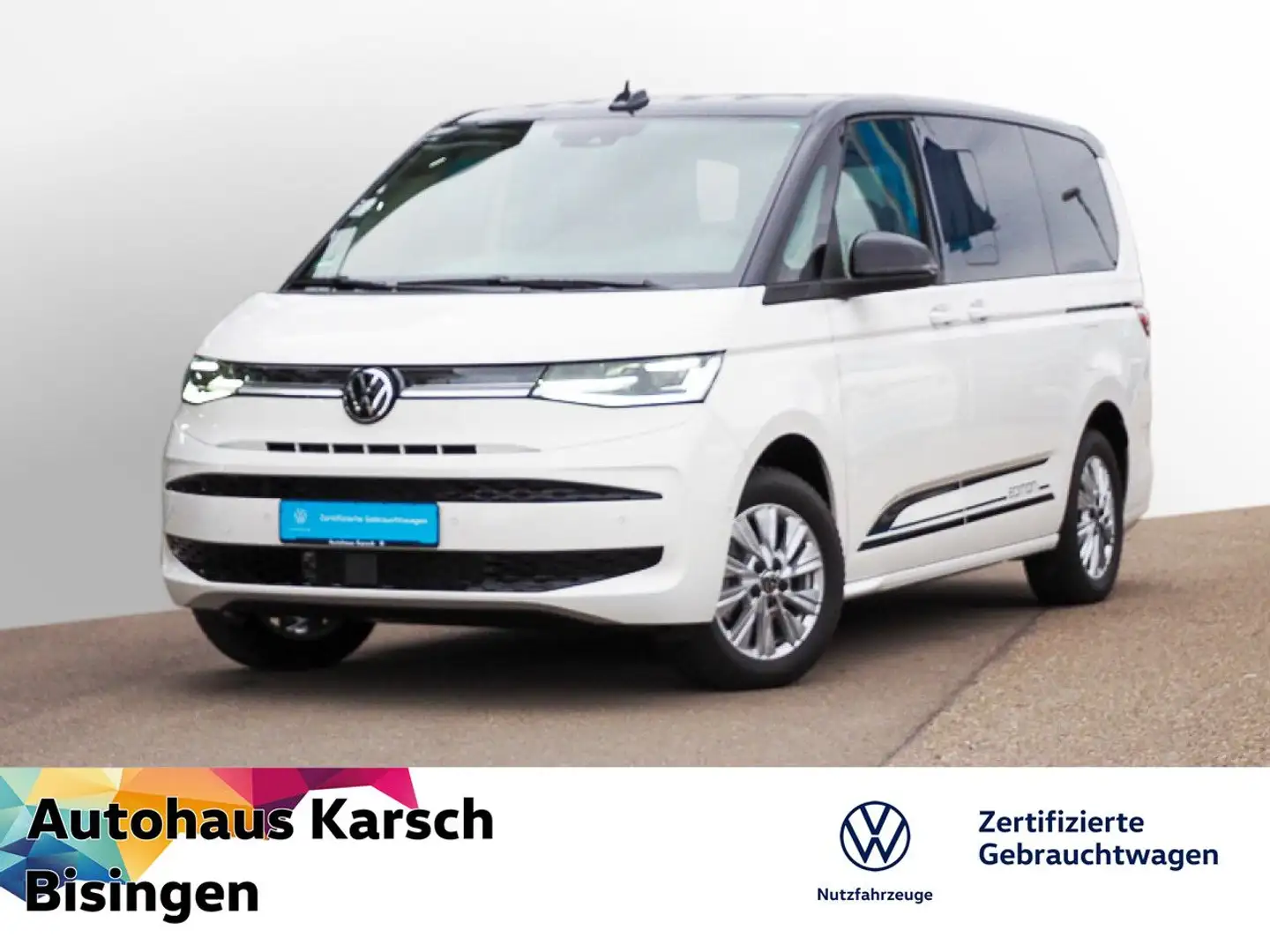 Volkswagen T7 Multivan Multivan T7 Edition 2.0 TDI DSG LÜ AHK, NAVI, STAN Weiß - 1
