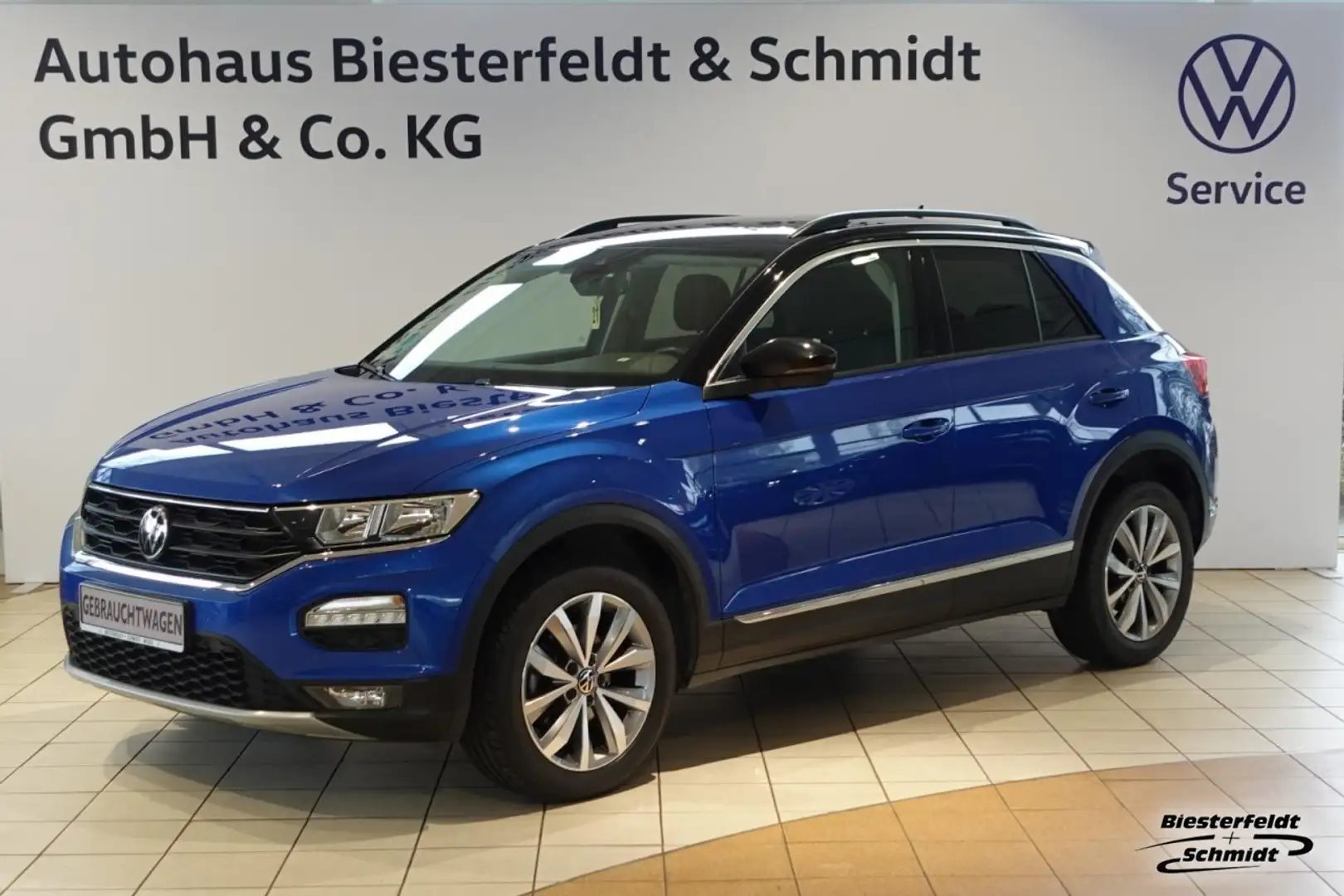 Volkswagen T-Roc Style 1.5TSI DSG ACC Navi App Klima PDC Klima Azul - 1