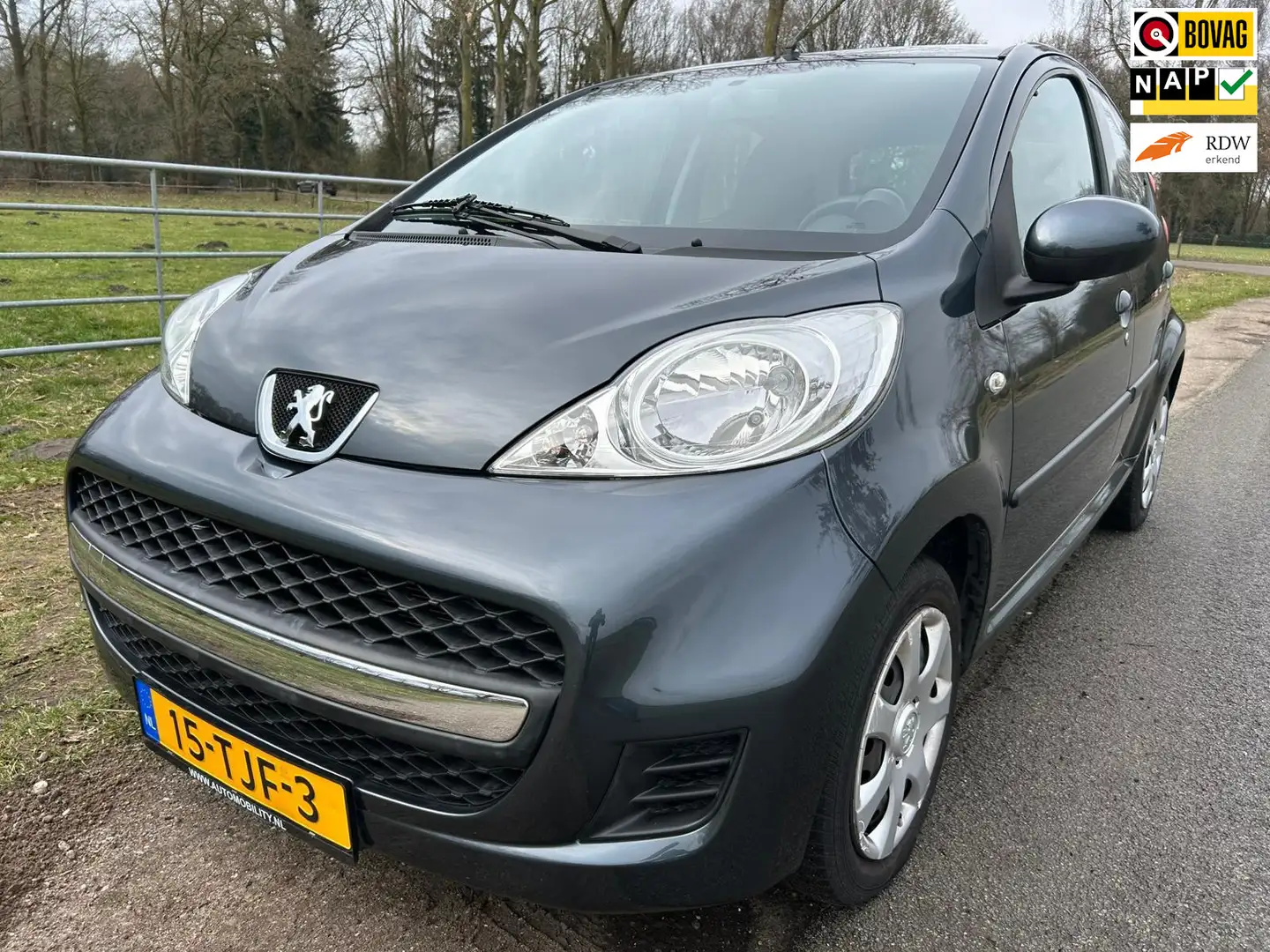 Peugeot 107 1.0-12V XS airco pas 51.205km 1ste eigenaar Grau - 1