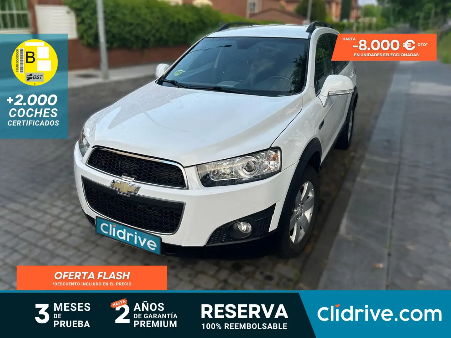 Chevrolet Captiva 2.2VCDI LT FWD Blanco - 1
