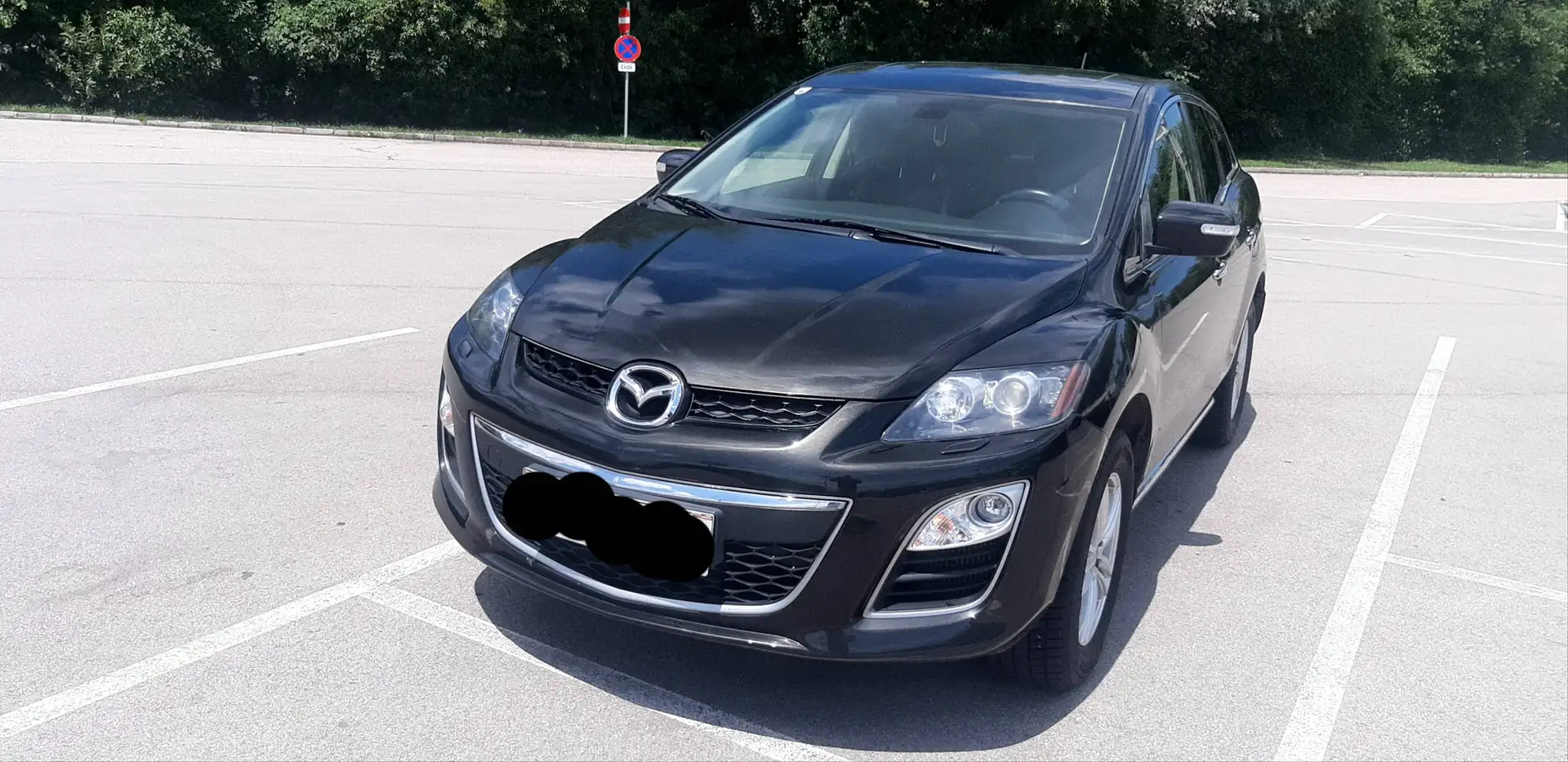 Mazda CX-7 CX 7  **NEUES PICKERL bis 08.2027** Schwarz - 2