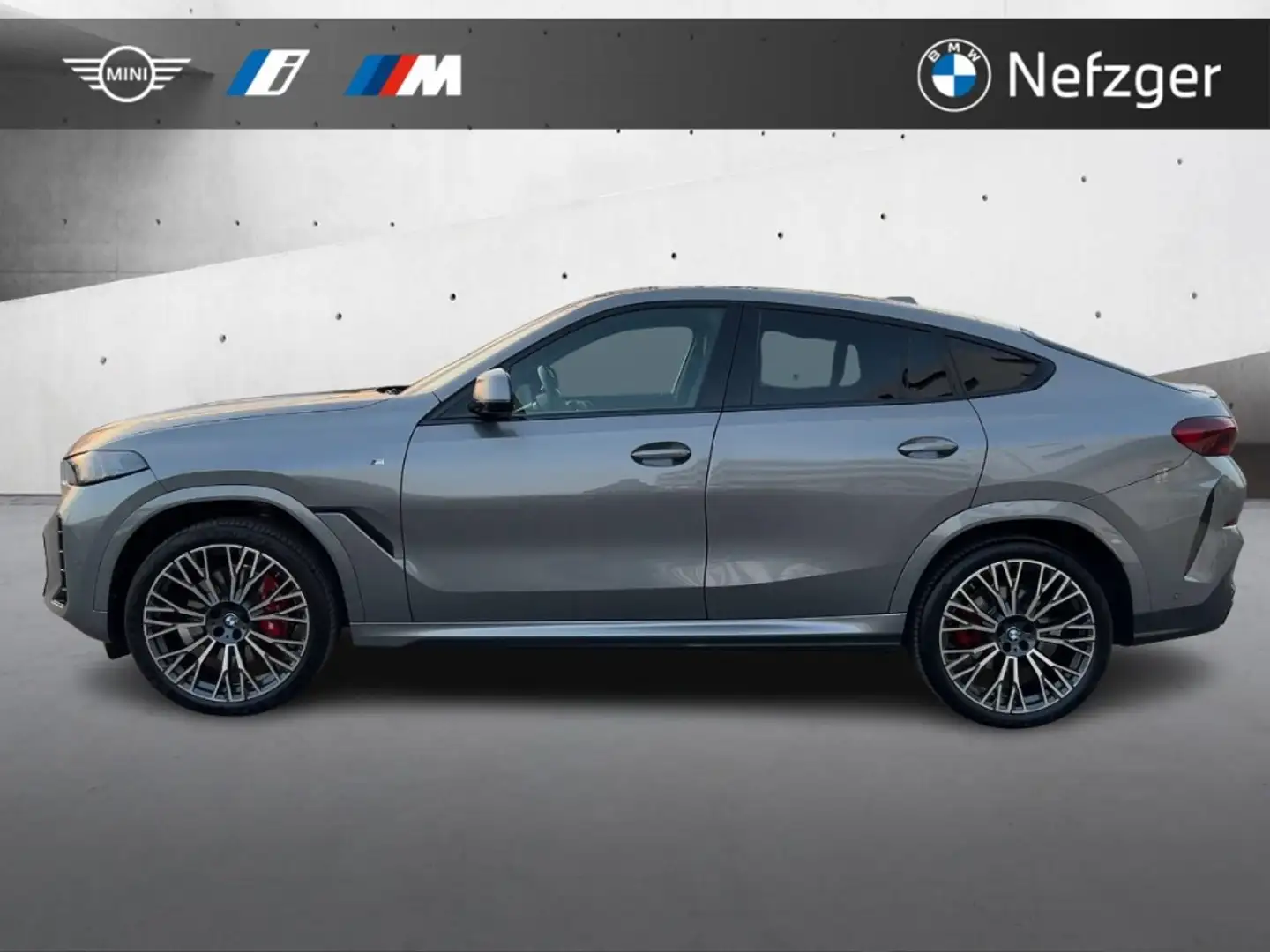 BMW X6 xDrive 30d M Sport H&K LED AHK Gris - 2