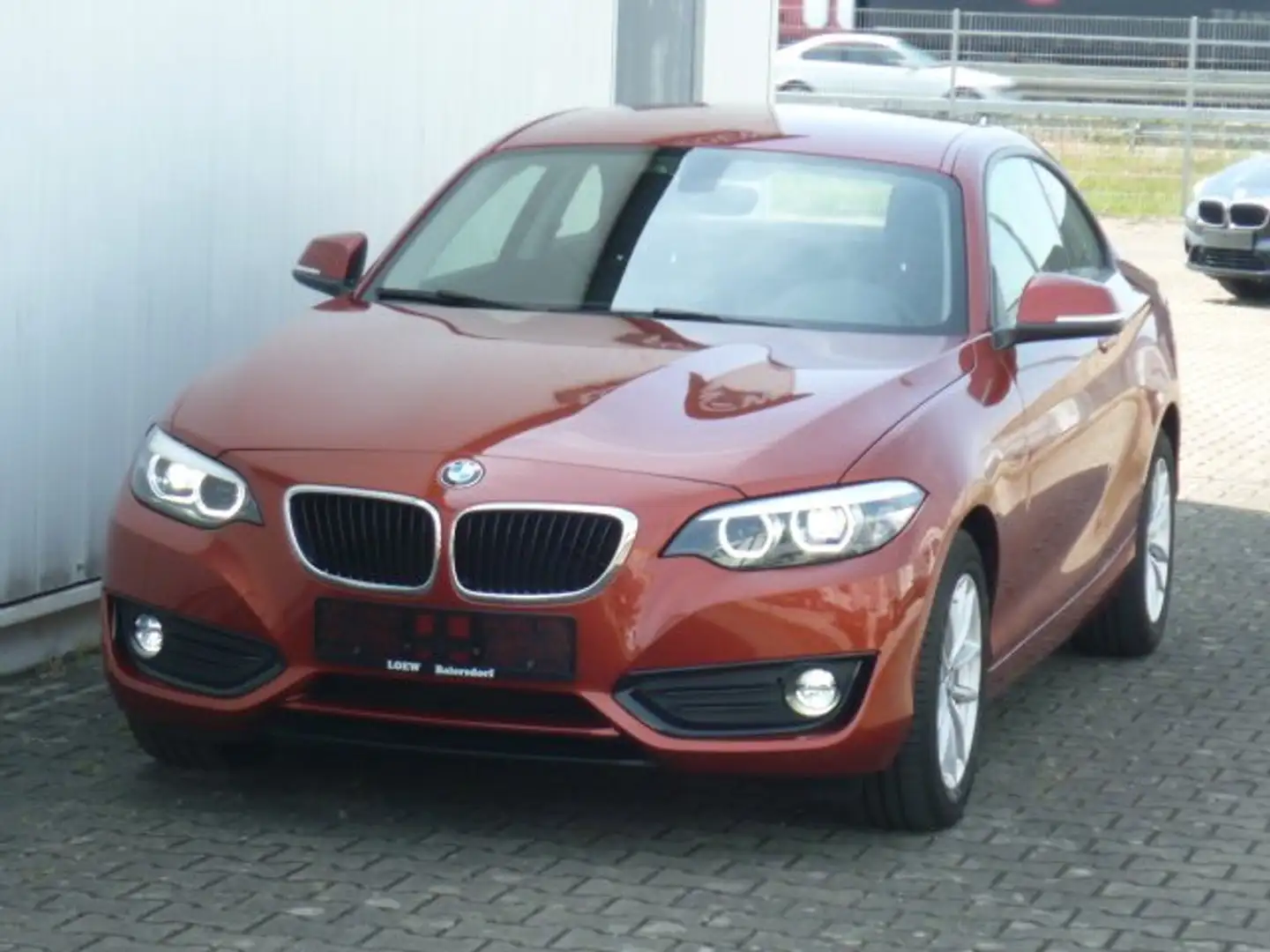 BMW 220 iA Coupe Advantage 28tkm Klima NAVI LED SHZ blueto Orange - 1