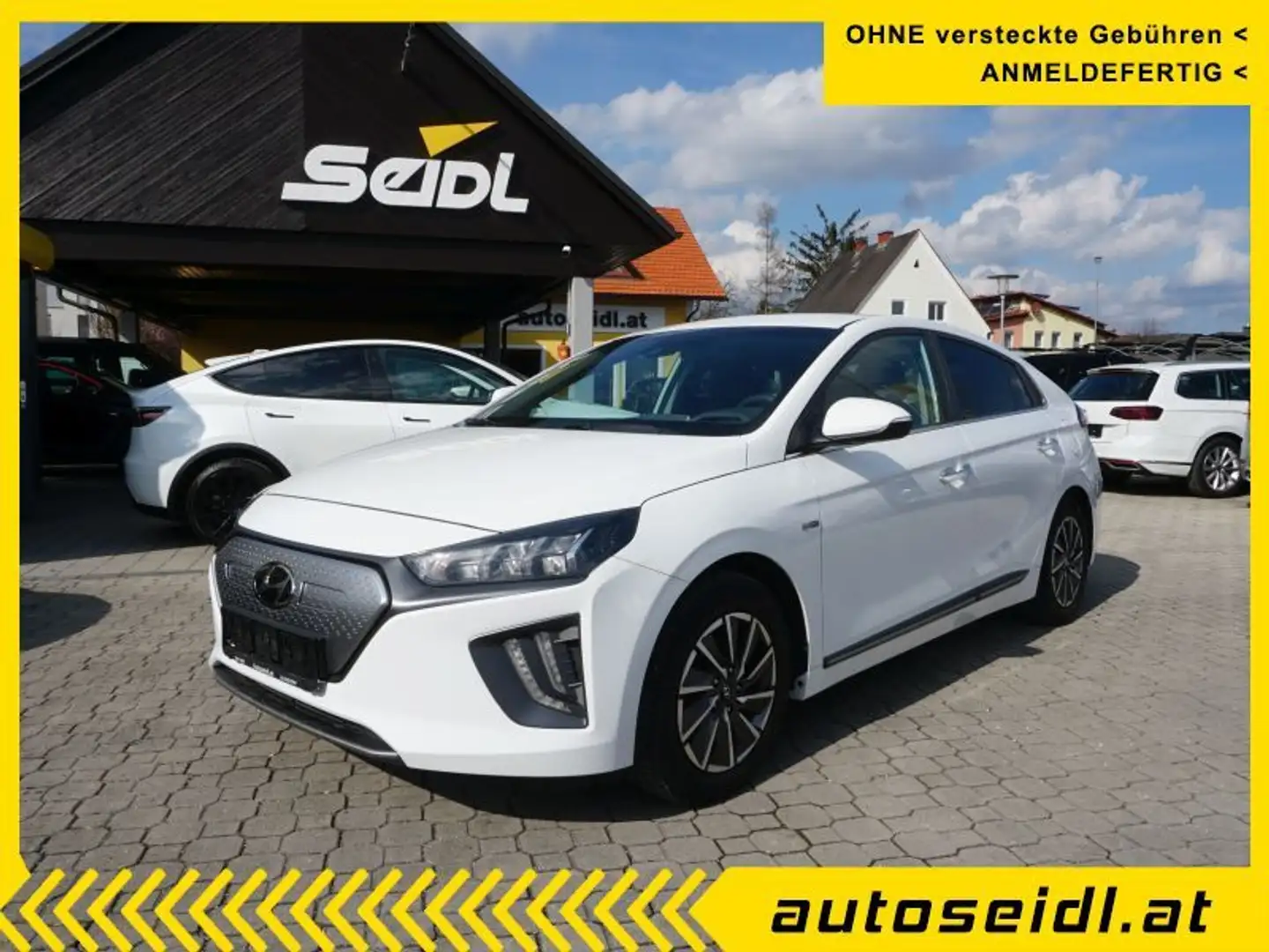 Hyundai IONIQ Level 4 Aut. *NAVI+KAMERA* Weiß - 1