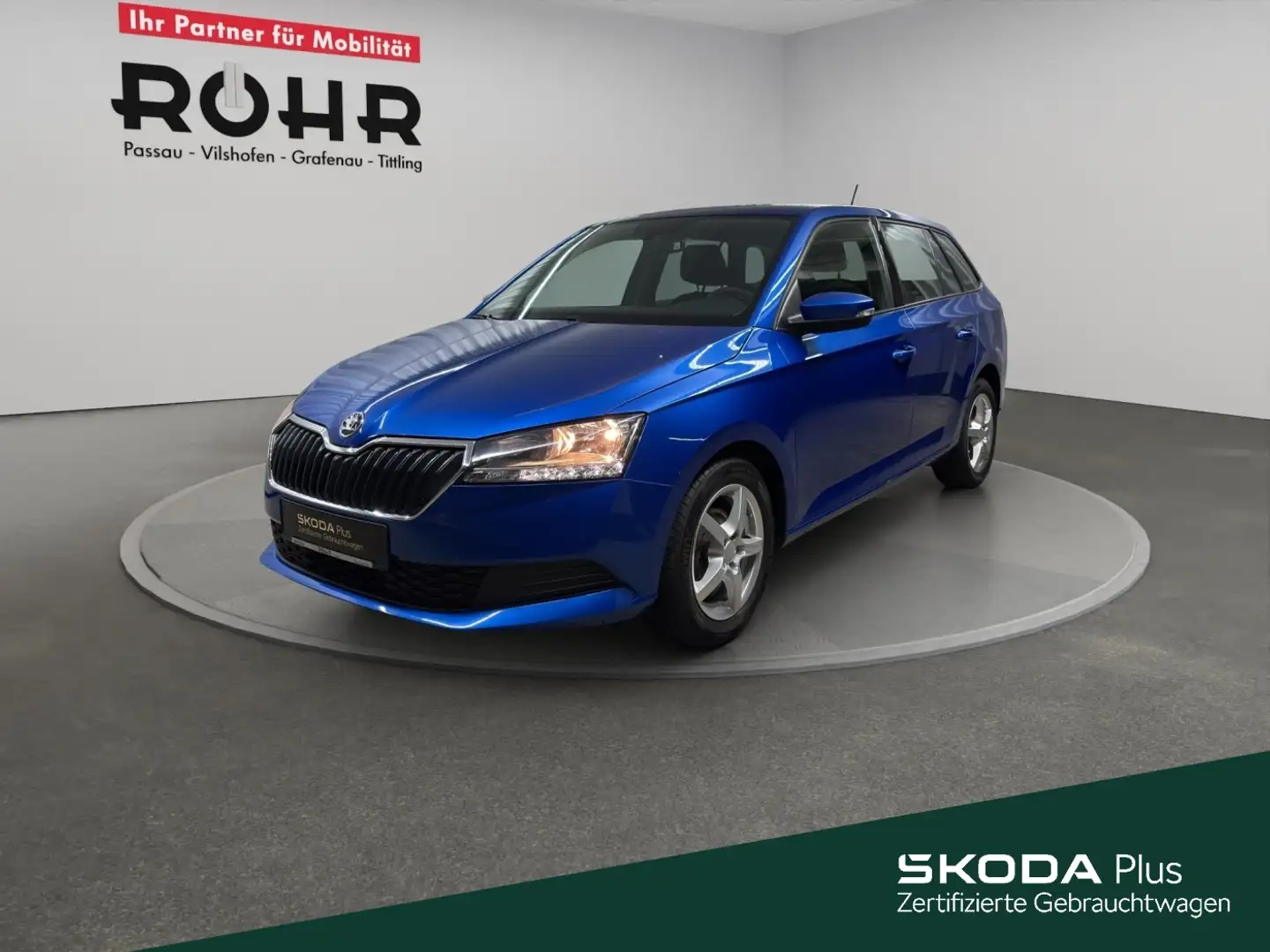 Skoda Fabia Combi Active (Klima.LED.DAB) 1.0 TSI Blau - 1
