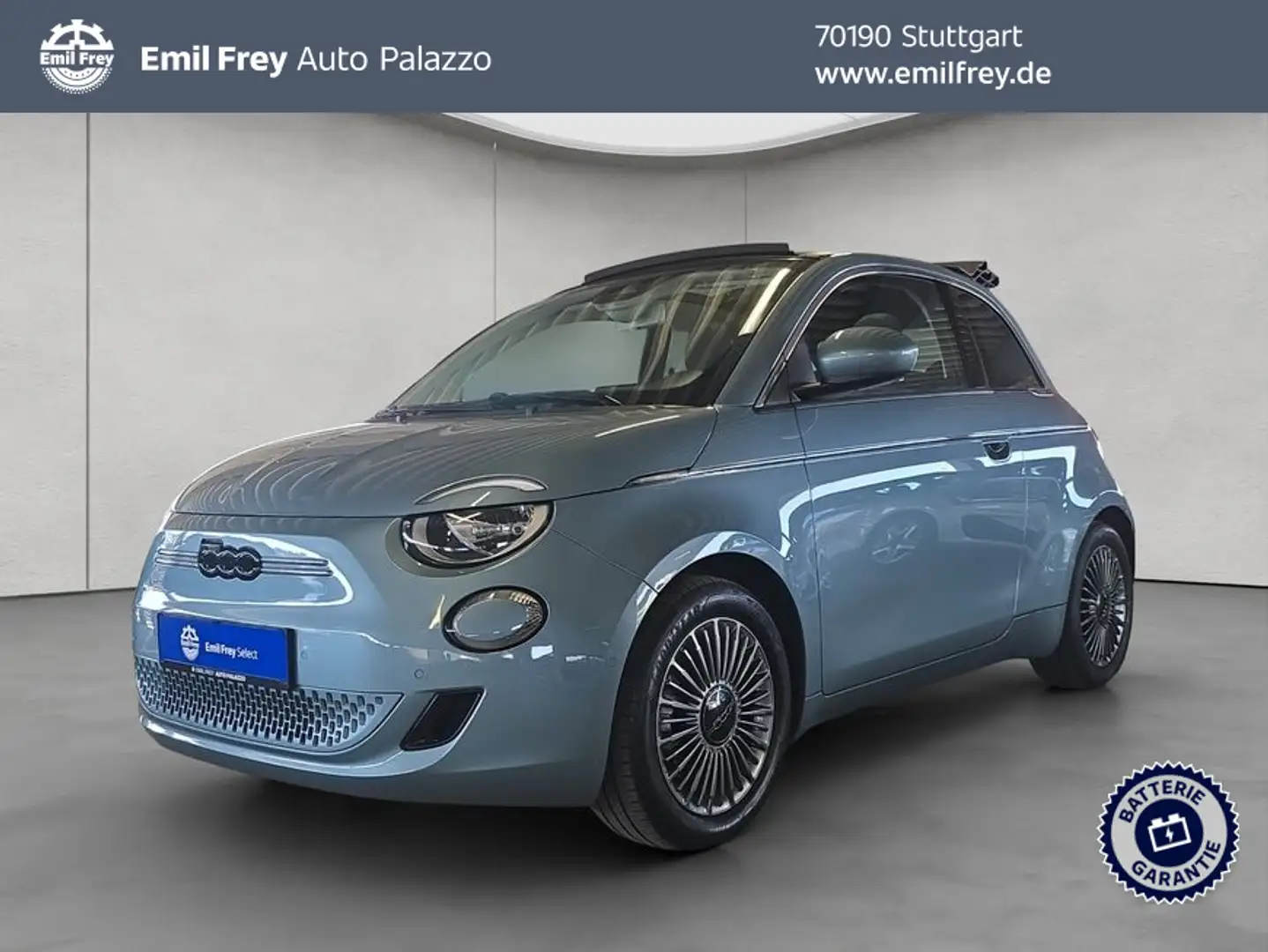 Fiat 500e C Icon Blau - 1