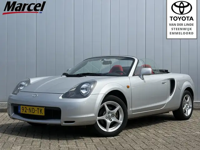Toyota MR 2 1.8-16v VVT-i Cabrio Uniek 44672 KM Rood Interieur
