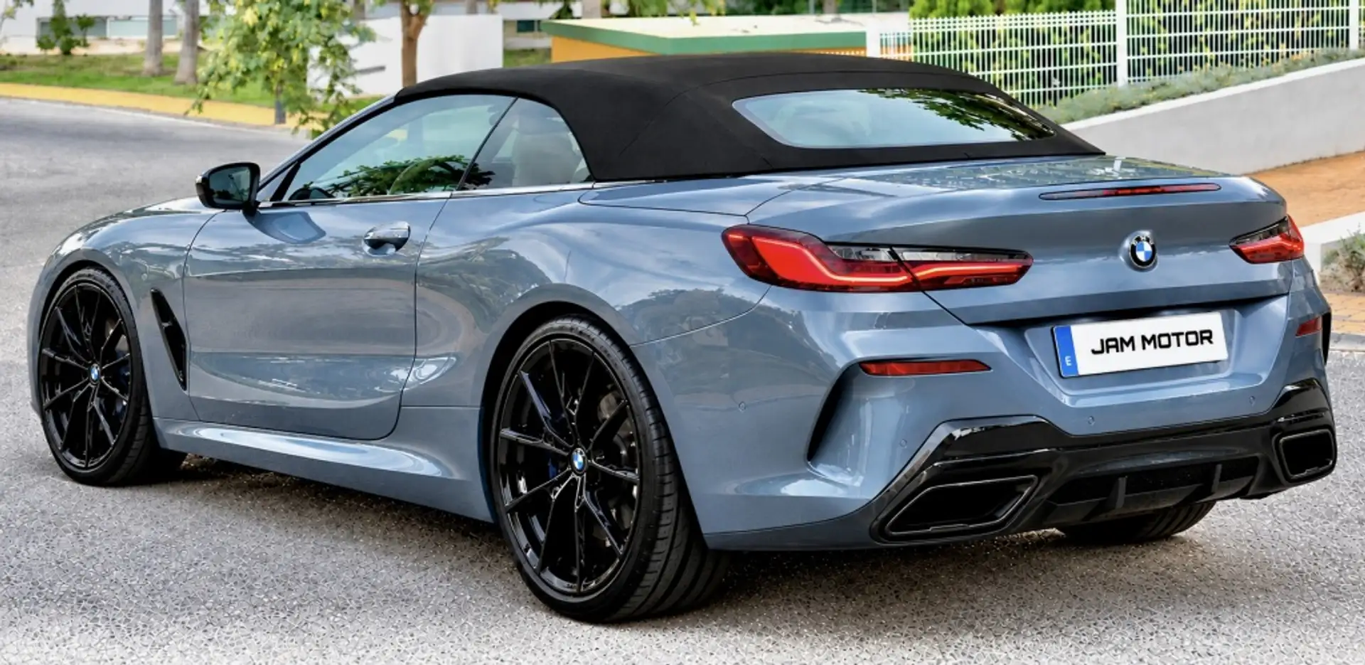 BMW 840 840d Cabrio xDrive Azul - 1