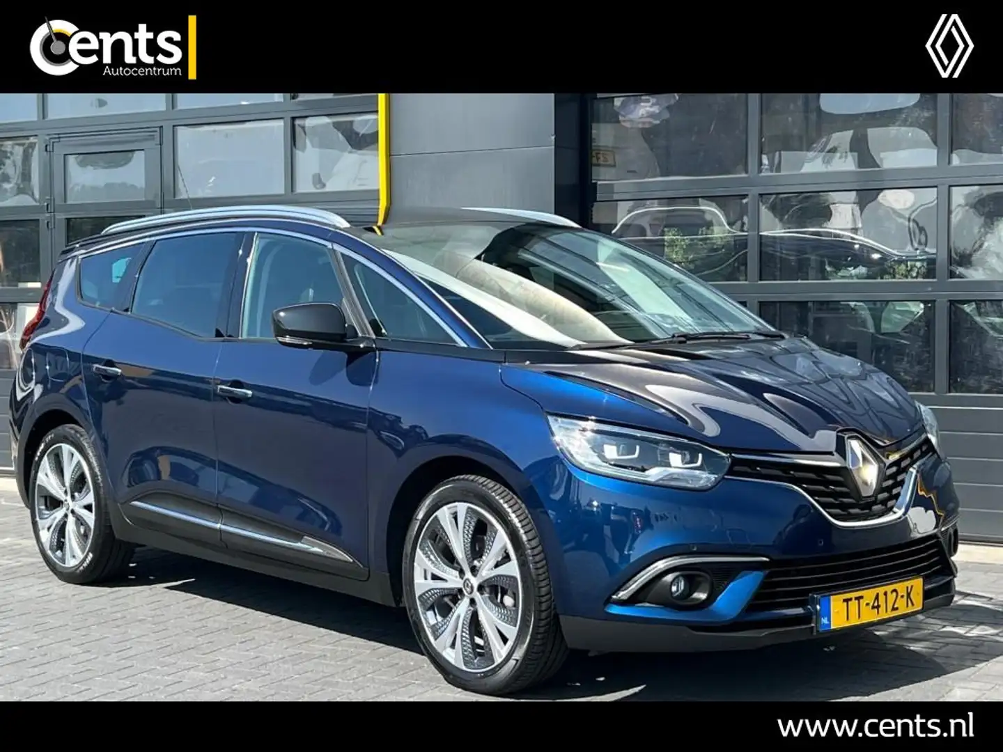 Renault Grand Scenic 1.3 TCe 140  Intens 7-p Camera Trekhaak Panodak Blauw - 1