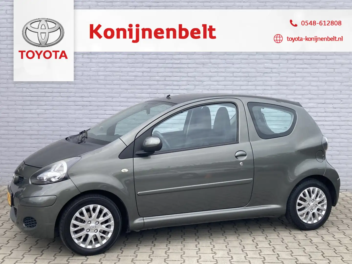 Toyota Aygo 1.0-12V Aspiration Green Automaat 3-deurs | Airco Vert - 1