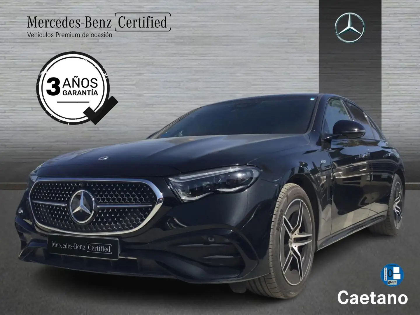 Mercedes-Benz E 300 de con tecnología hibrida EQ Negro - 1