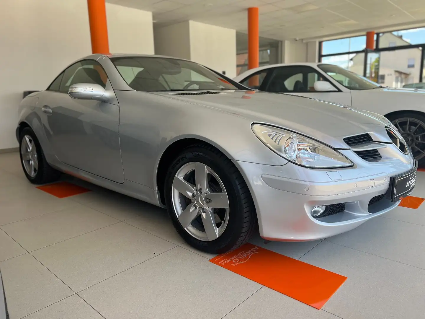 Mercedes-Benz SLK 280 Roadster* 1 Hand* Navi*Leder*SH*Xenon* Argent - 2
