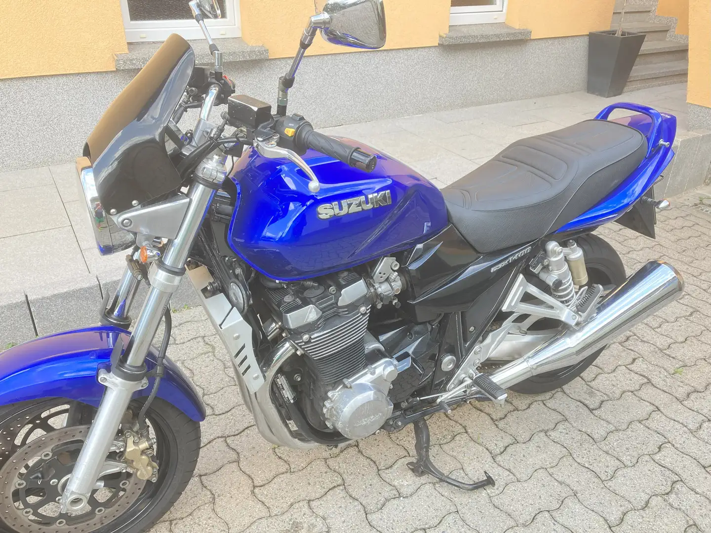 Suzuki GSX 1400 Bleu - 2