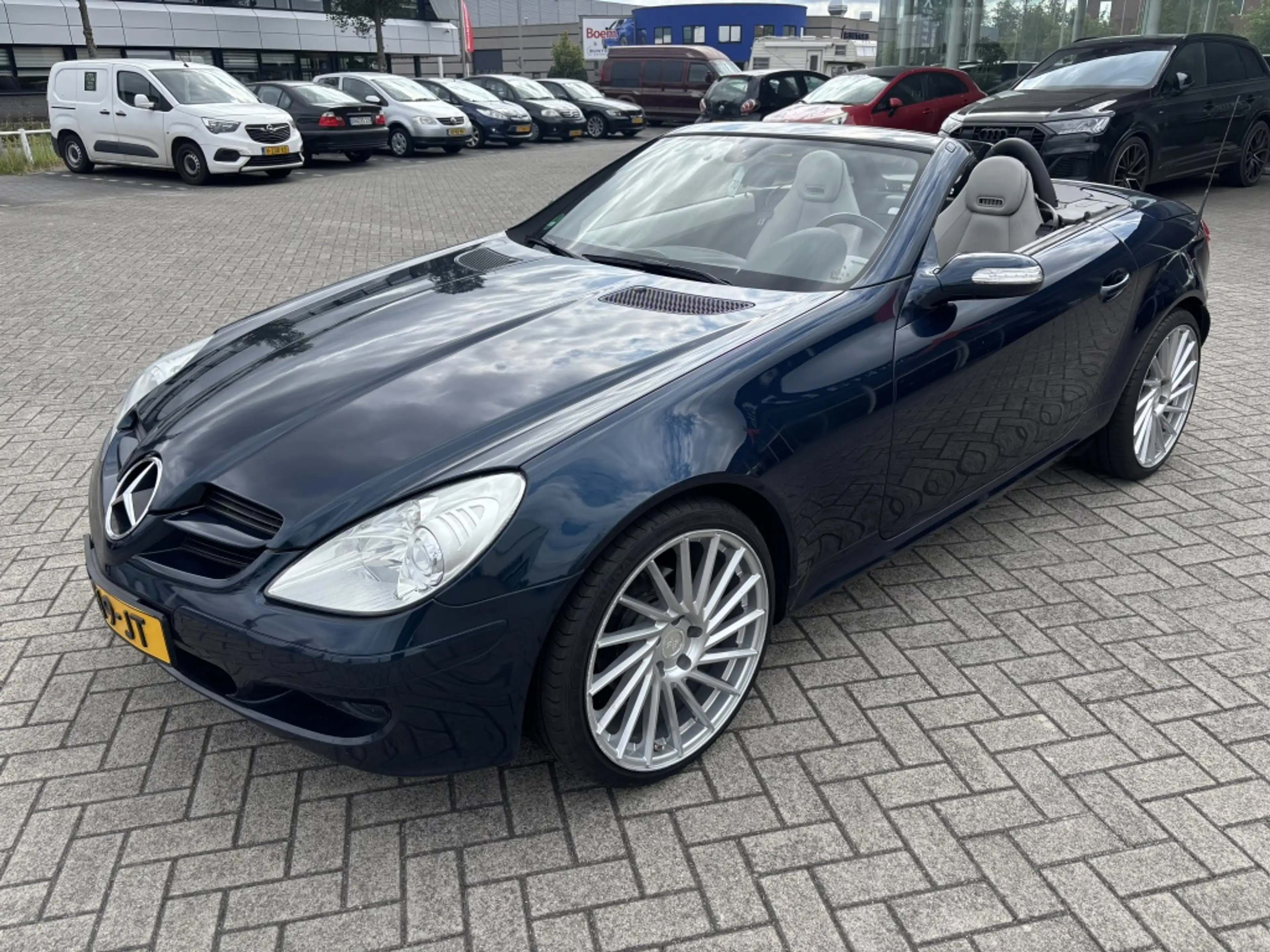 Mercedes-Benz SLK 200 K. Cruise Leder Stoelverwarming Parkeersensoren — photo 7