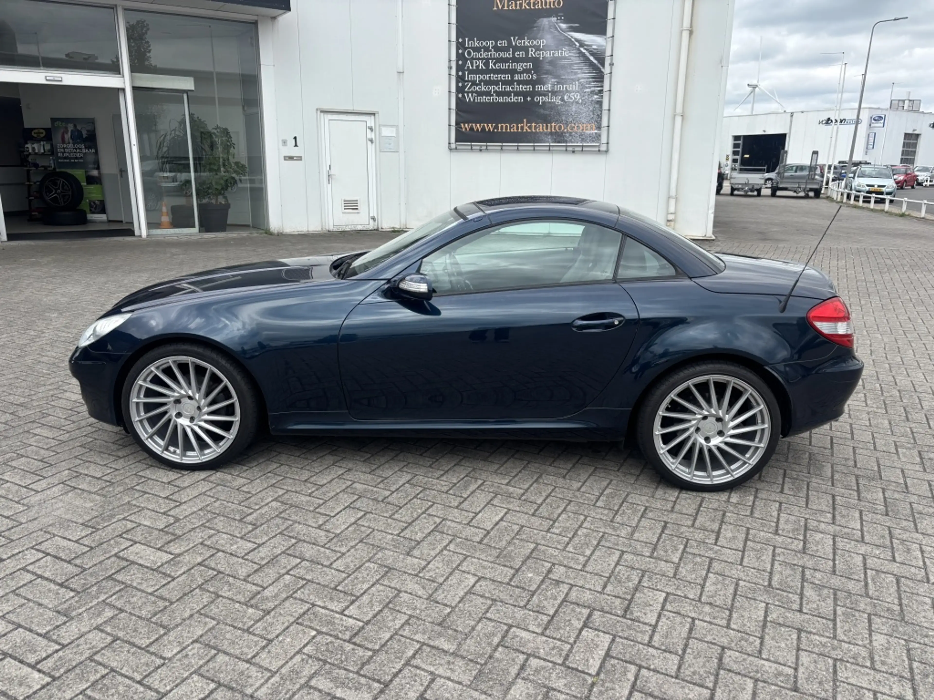 Mercedes-Benz SLK 200 K. Cruise Leder Stoelverwarming Parkeersensoren — photo 12