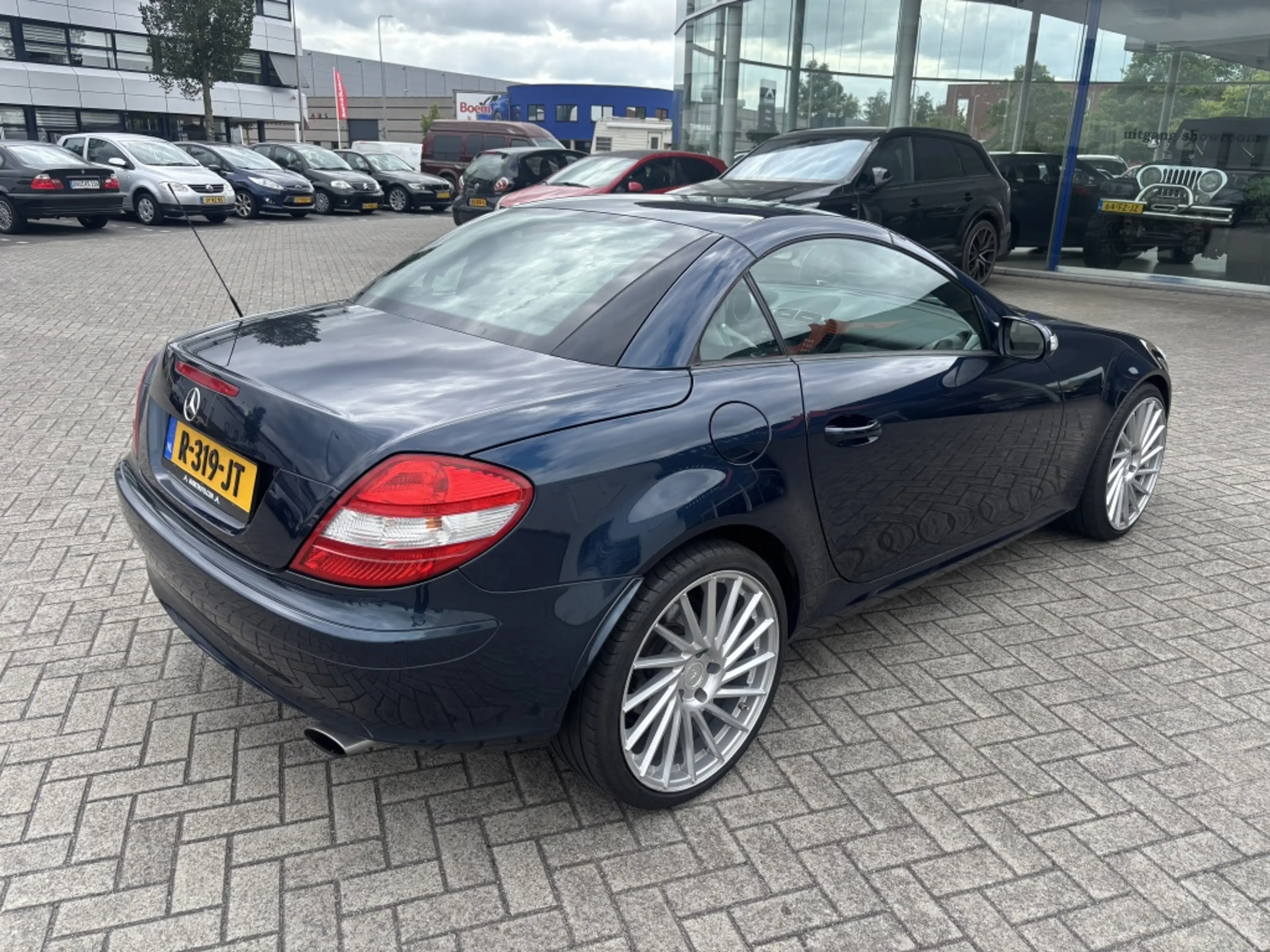 Mercedes-Benz SLK 200 K. Cruise Leder Stoelverwarming Parkeersensoren — photo 15