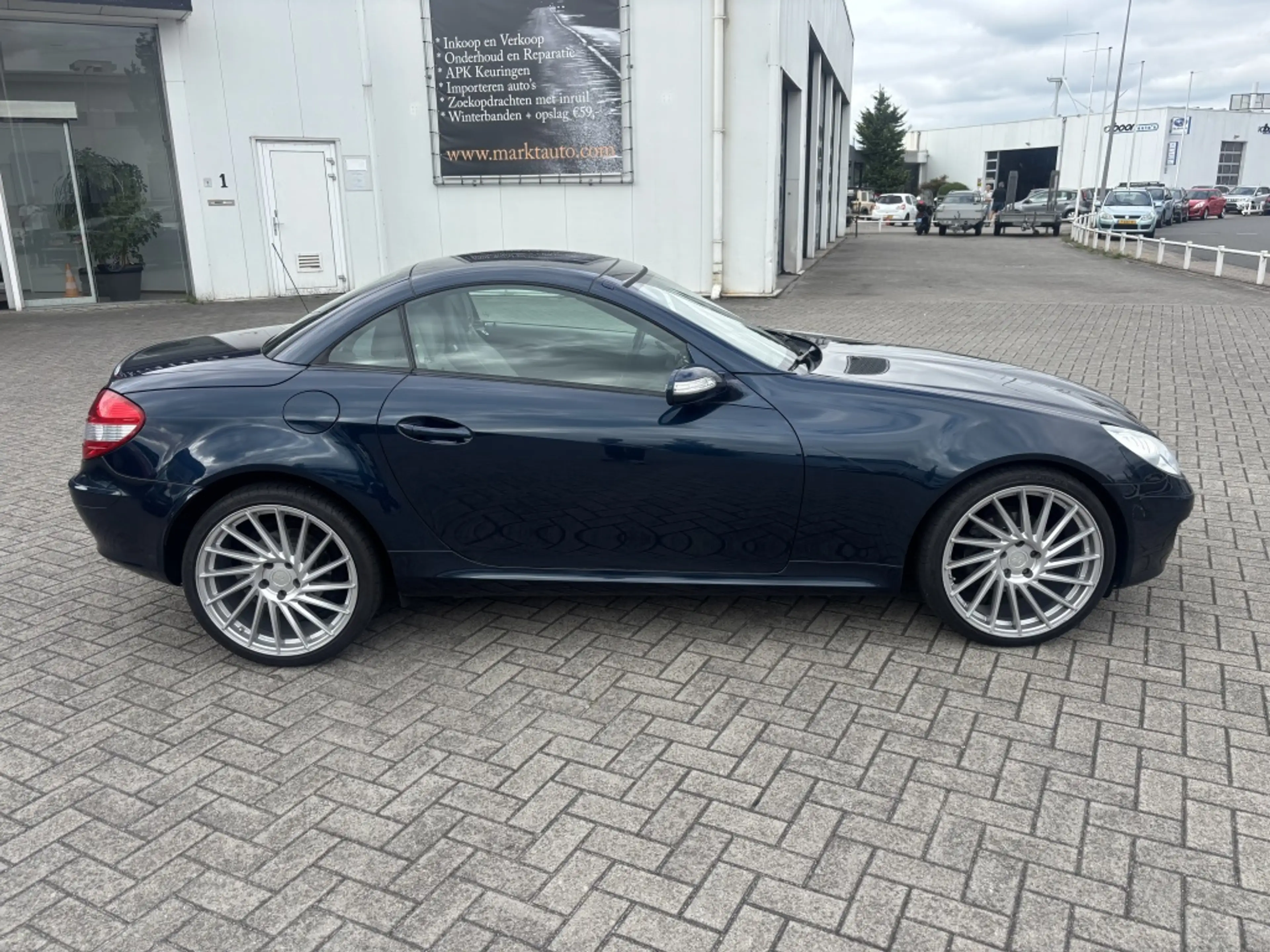 Mercedes-Benz SLK 200 K. Cruise Leder Stoelverwarming Parkeersensoren — photo 14