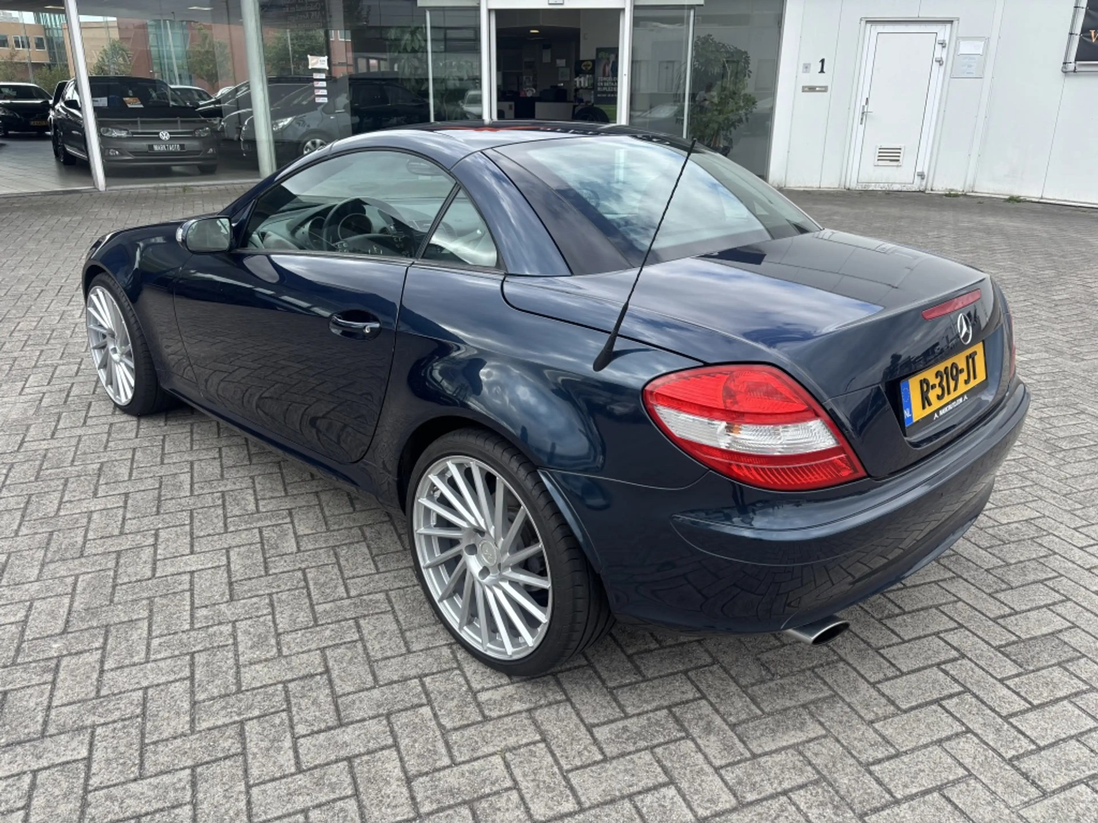 Mercedes-Benz SLK 200 K. Cruise Leder Stoelverwarming Parkeersensoren — photo 3