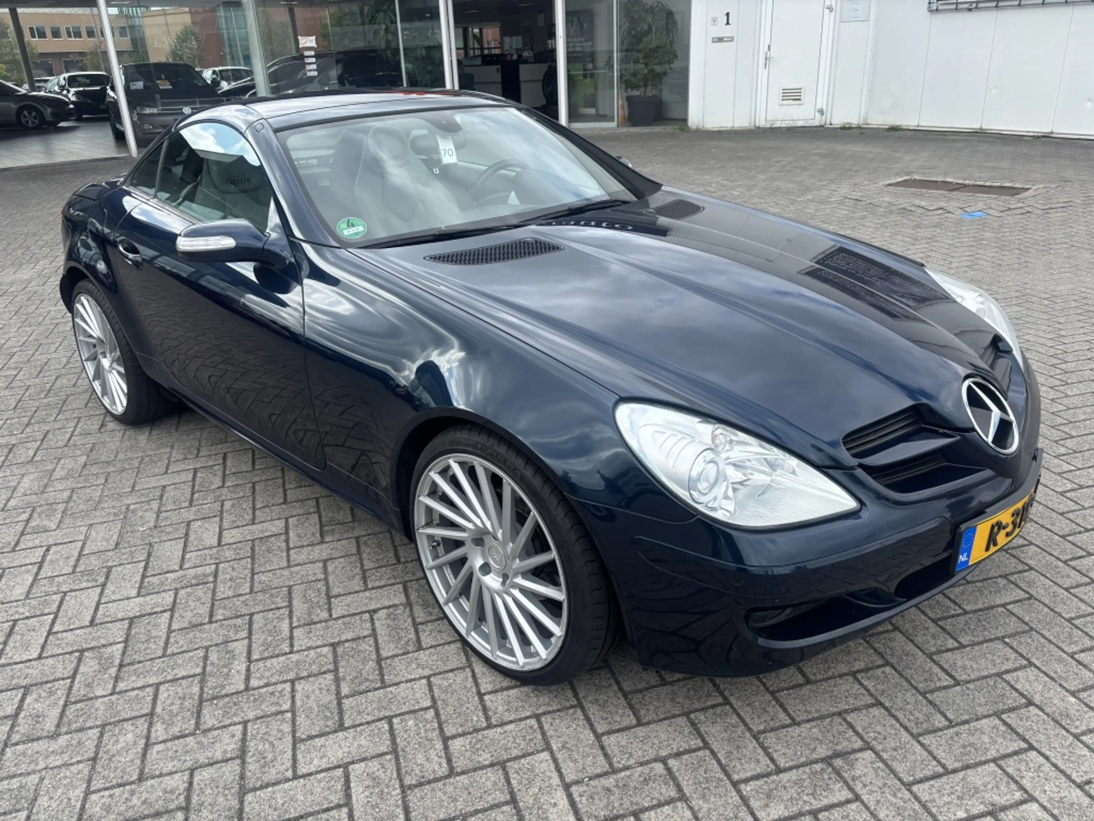 Mercedes-Benz SLK 200 K. Cruise Leder Stoelverwarming Parkeersensoren — photo 9