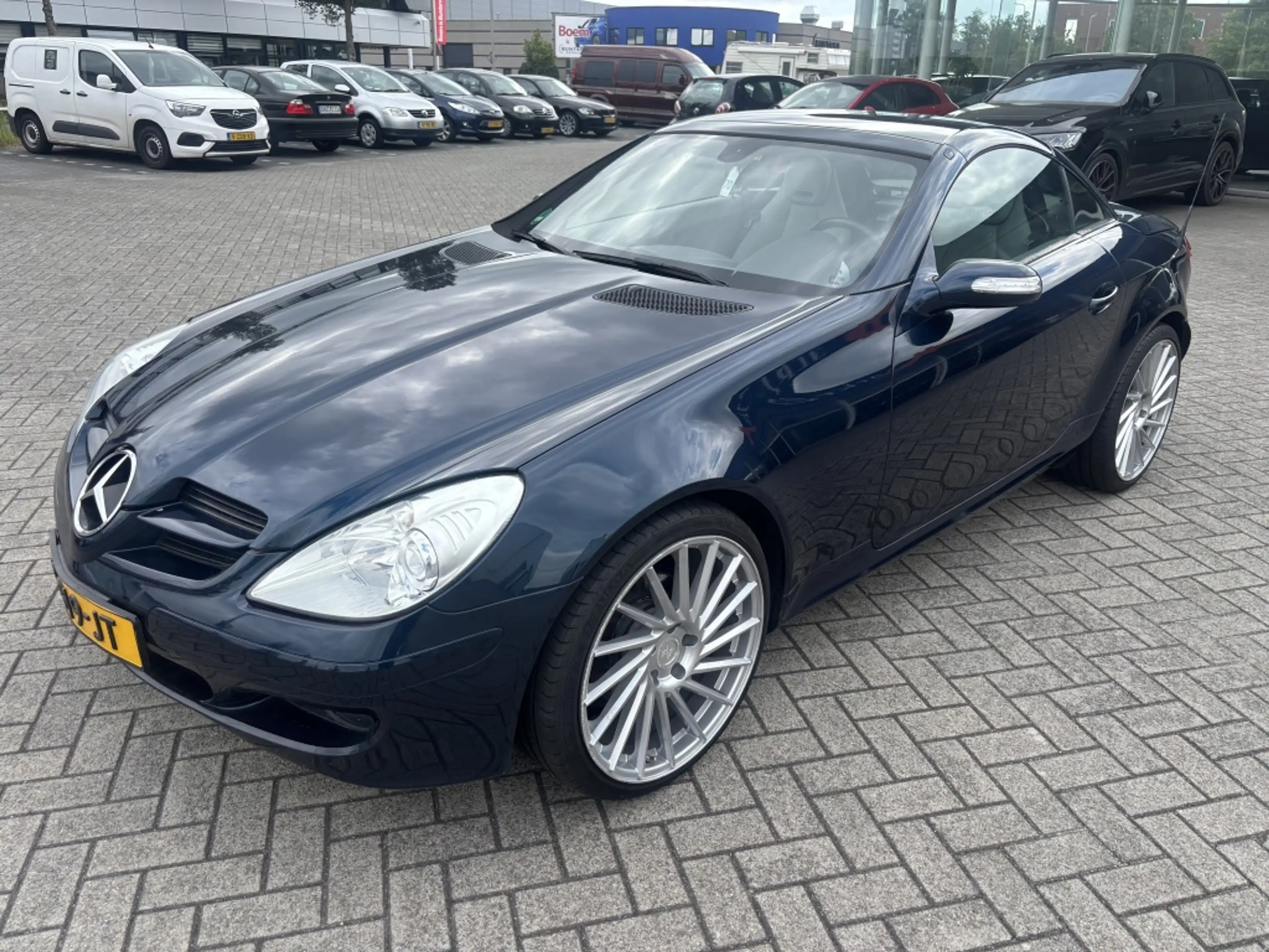 Mercedes-Benz SLK 200 K. Cruise Leder Stoelverwarming Parkeersensoren — photo 11