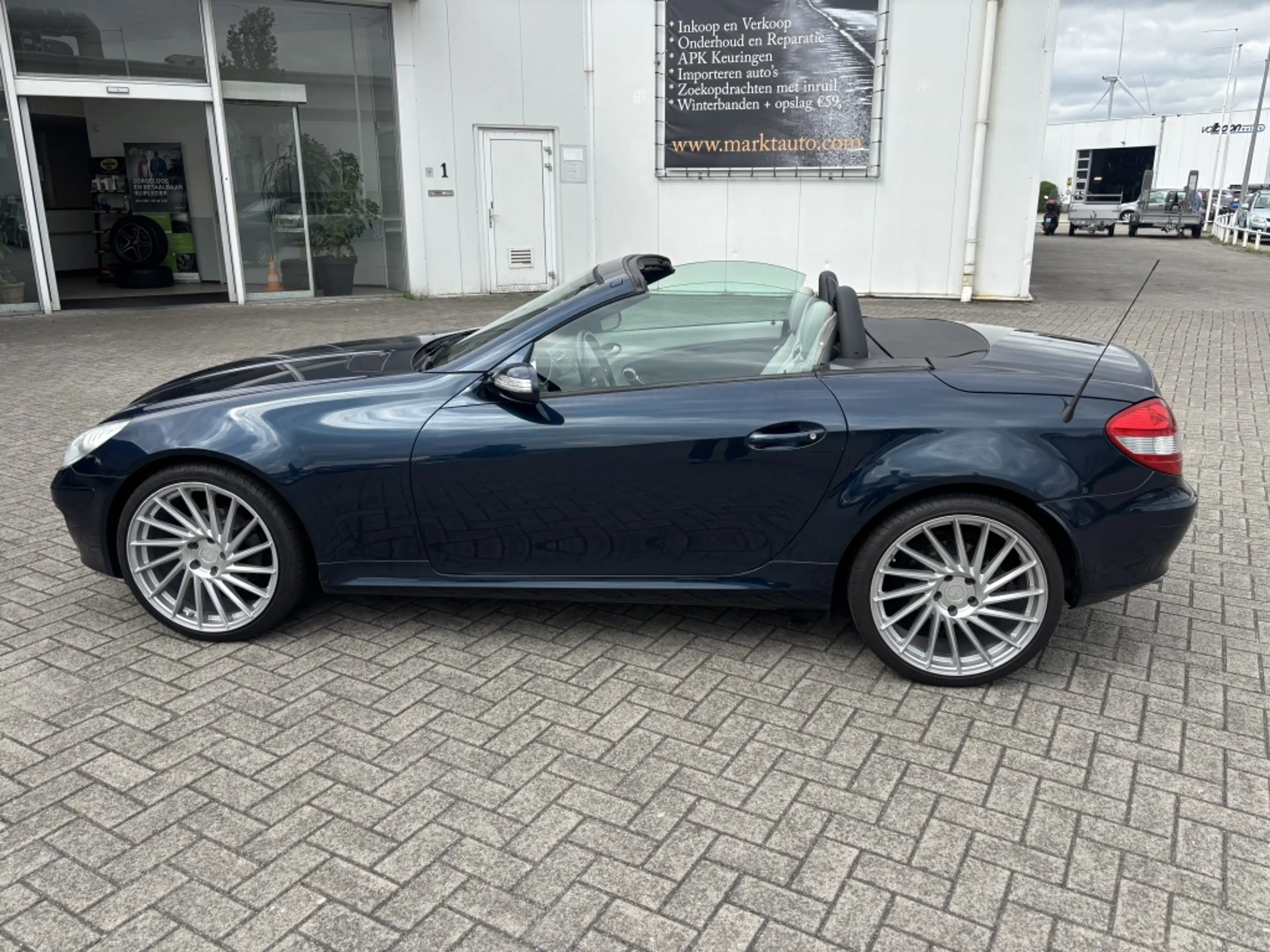 Mercedes-Benz SLK 200 K. Cruise Leder Stoelverwarming Parkeersensoren — photo 8