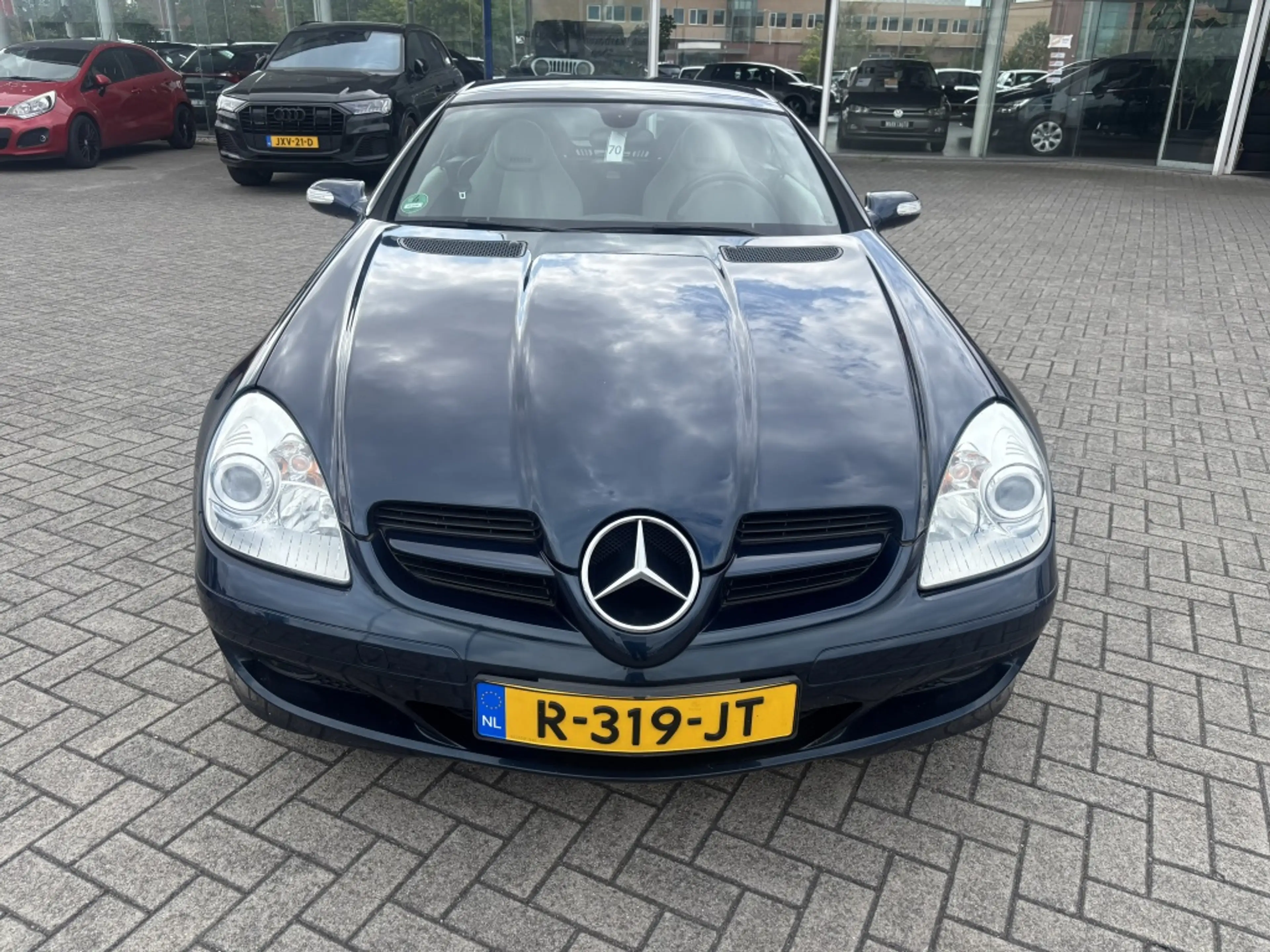 Mercedes-Benz SLK 200 K. Cruise Leder Stoelverwarming Parkeersensoren — photo 10