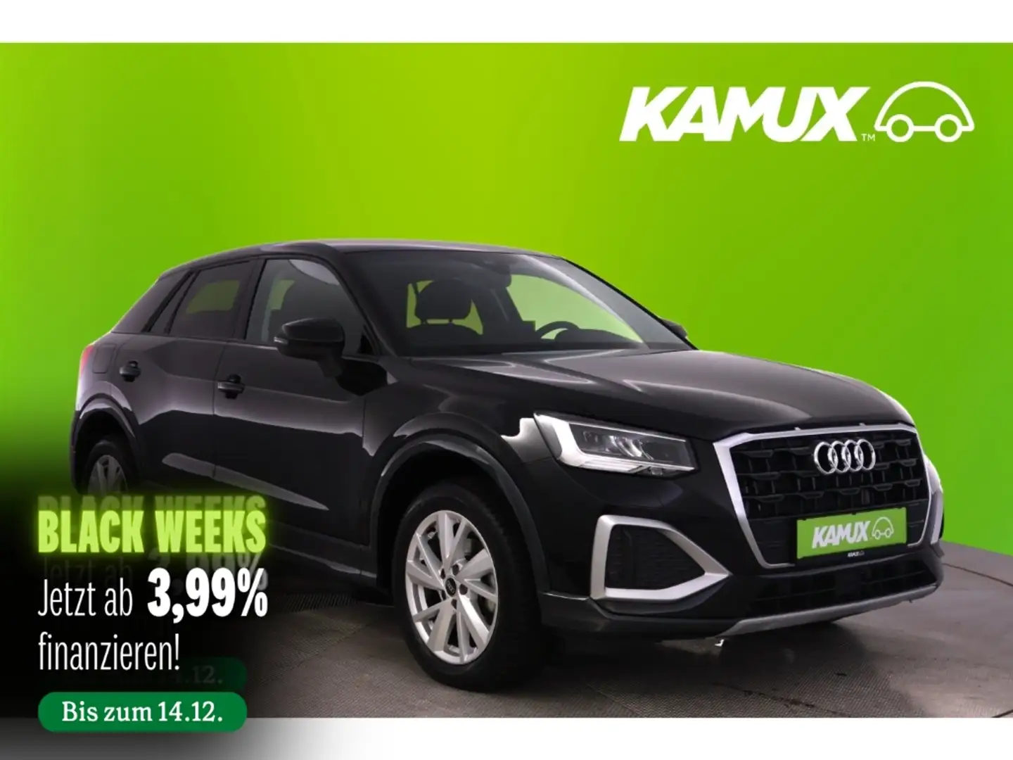 Audi Q2 35TFSI S-tronic advanced+LED+NAVI+VIRTUAL+PDC Schwarz - 1