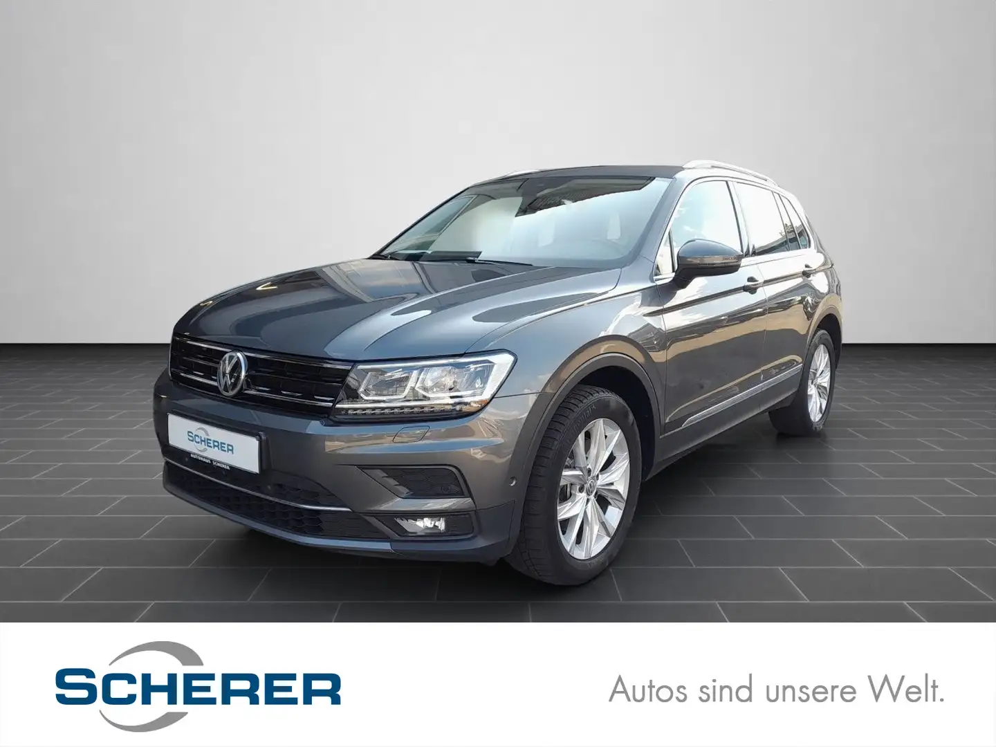 Volkswagen Tiguan Highline 2.0 TSI DSG 4Motion AHK Navi RFK Grau - 1
