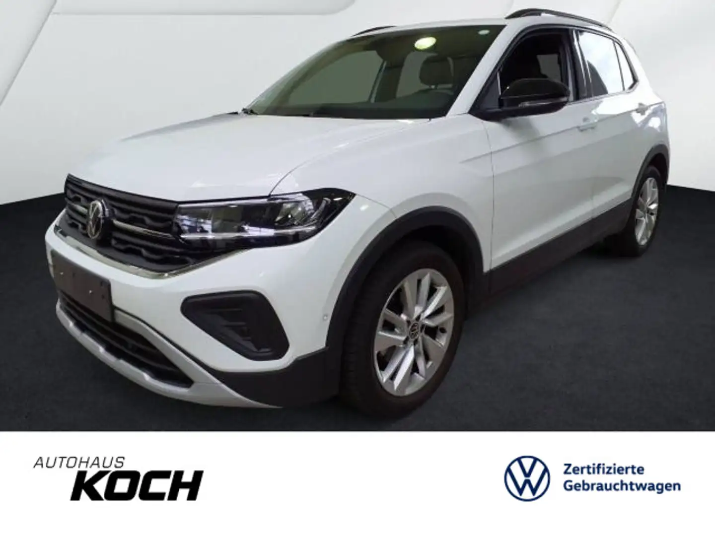 Volkswagen T-Cross 1.0TSI Goal DSG AHK Navi LED Weiß - 1