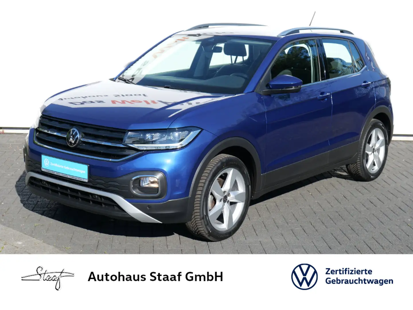 Volkswagen T-Cross Style 1.0 TSI 110PS 6-Gang Blau - 1