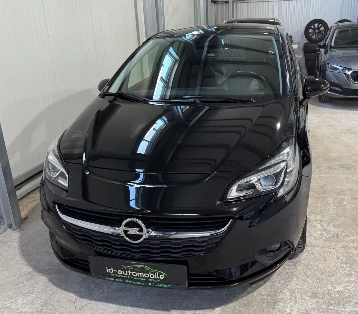 Opel Corsa E ON Automatik, Navi, R-Kamera, TÜV neu Noir - 1