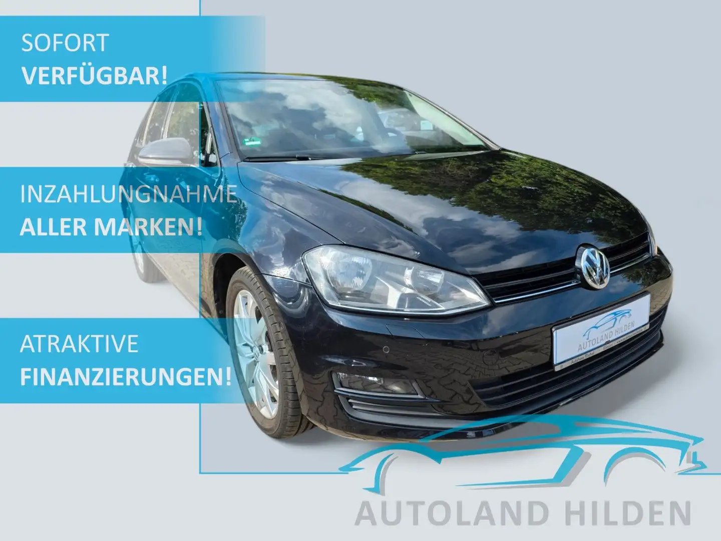 Volkswagen Golf VII Lim. Comfort/PDC/LED/Park Assist/17Zoll Noir - 1