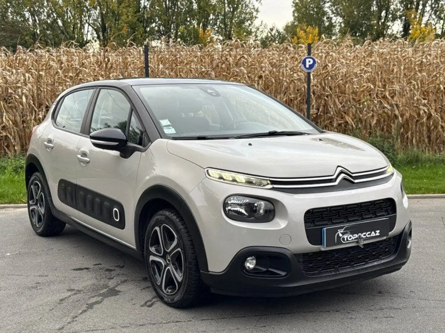 Citroen C3 1.6 HDI 75CH FEEL BUSINESS * 2017 * CLIM * GARANTIE Beige - 2
