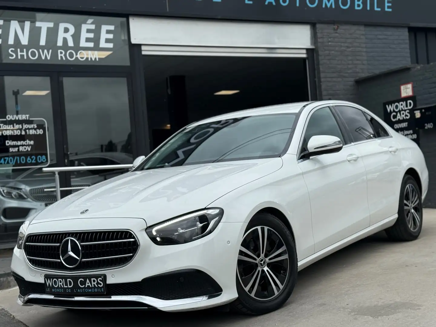 Mercedes-Benz E 200 d Business Solution COCKPIT/ NAVI/ CAM/ GARANTIE Blanco - 1