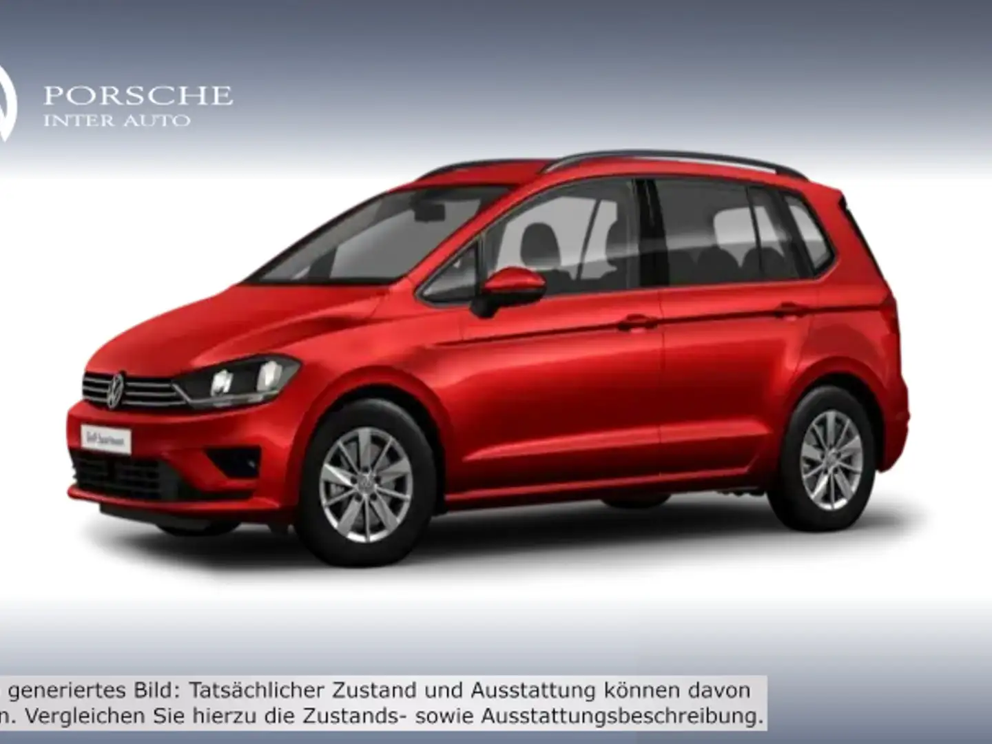 Volkswagen Golf Sportsvan Rabbit TSI Rot - 1
